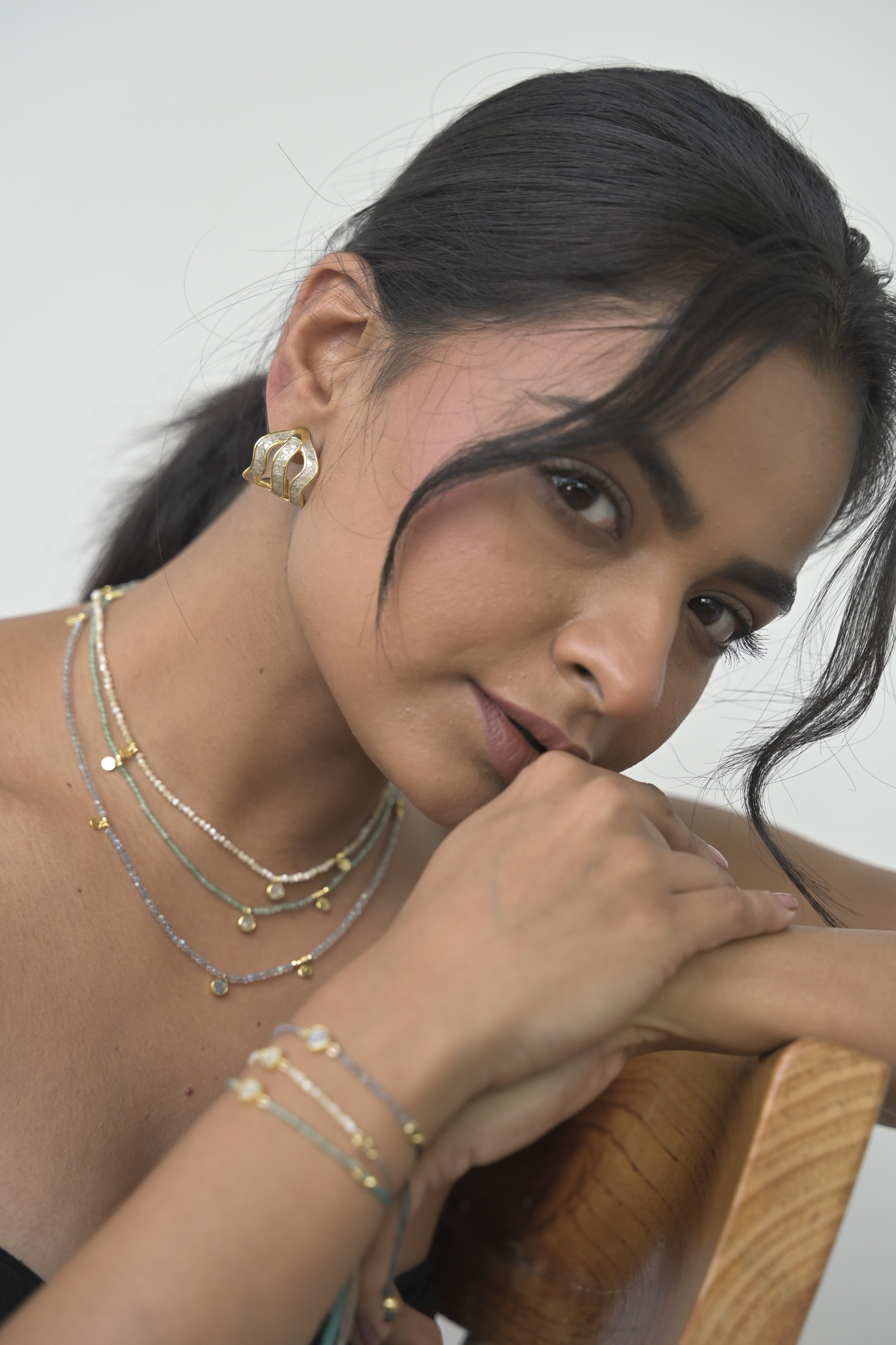 Zoya Gold Vermeil Hoop Earrings