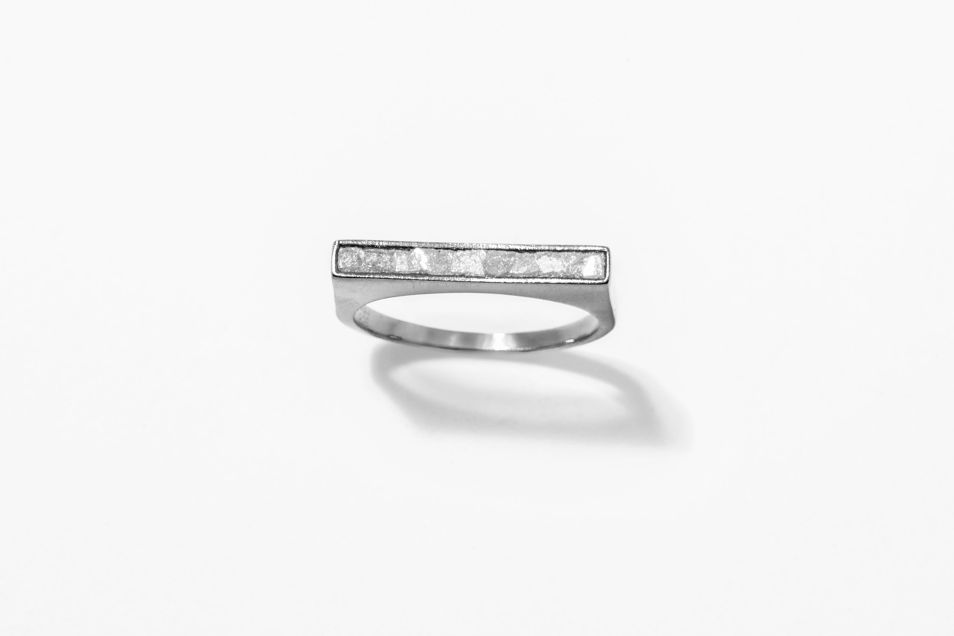 Michelle Oxidized Silver Ring