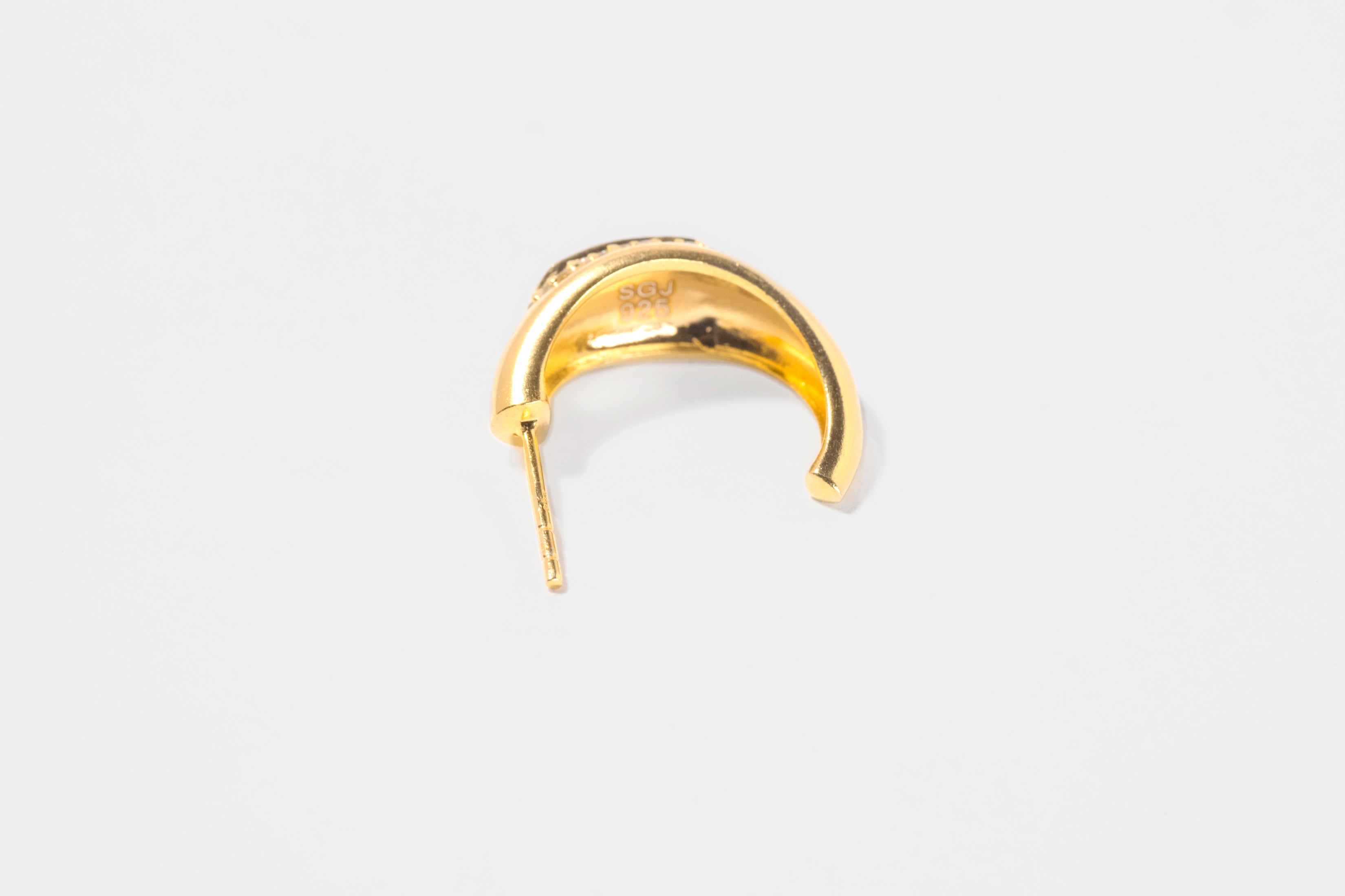 Beeja Gold Vermeil Hoop Earrings