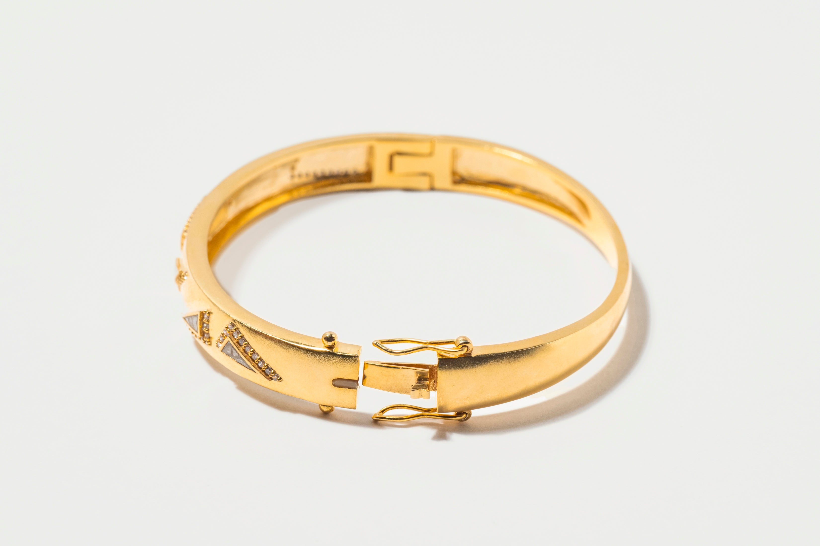Chava Gold Vermeil Bangle Bracelet