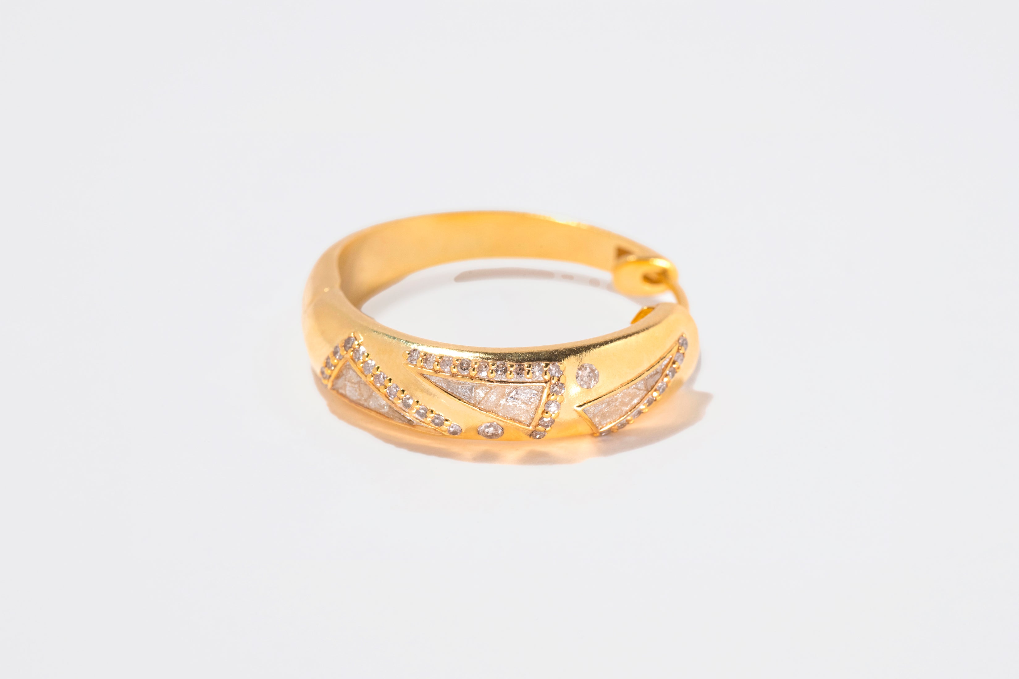 Chava Gold Vermeil Hoop Earrings