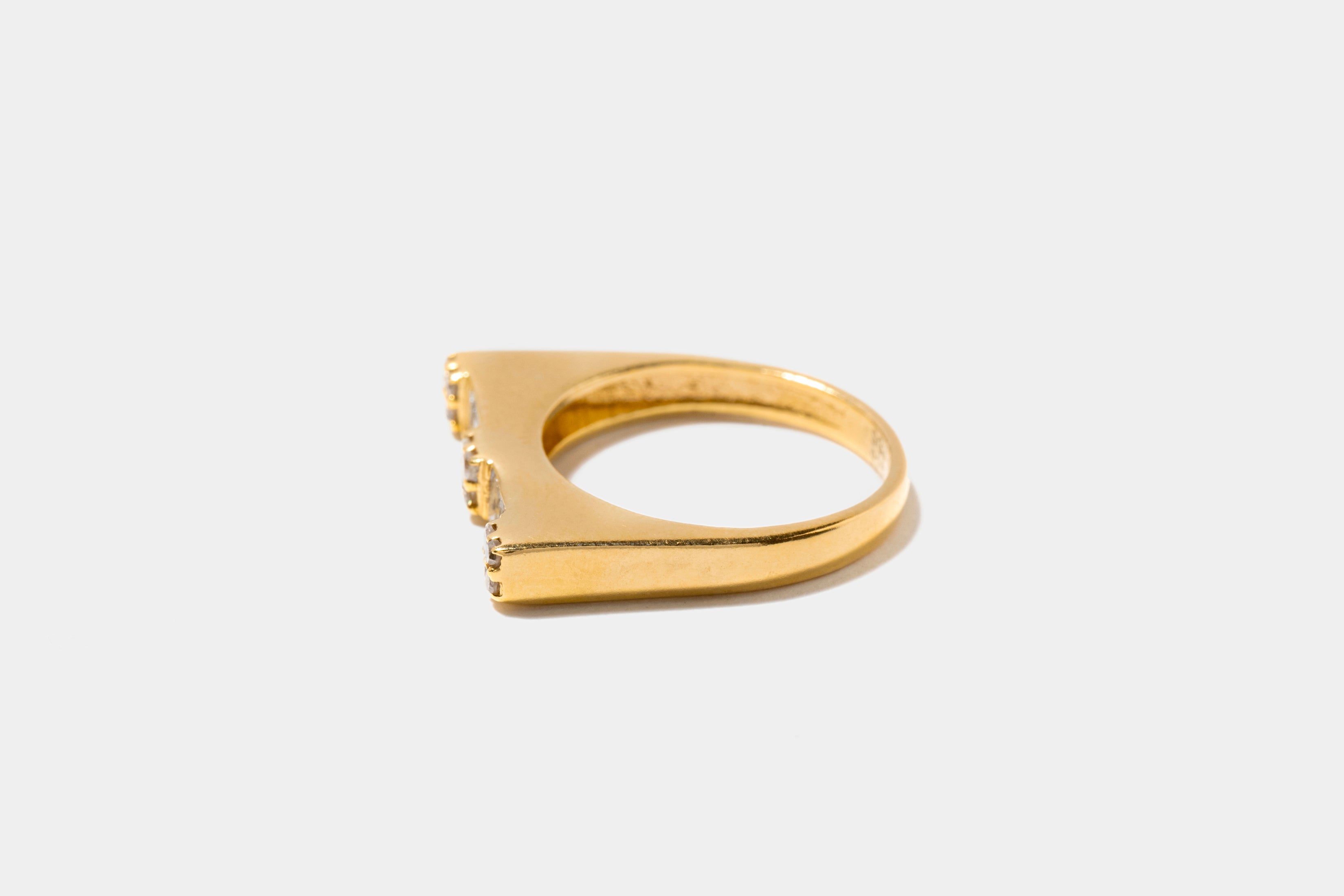 Claire Gold Vermeil Ring