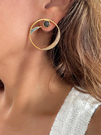 Sonoma YG Gold Vermeil Earrings