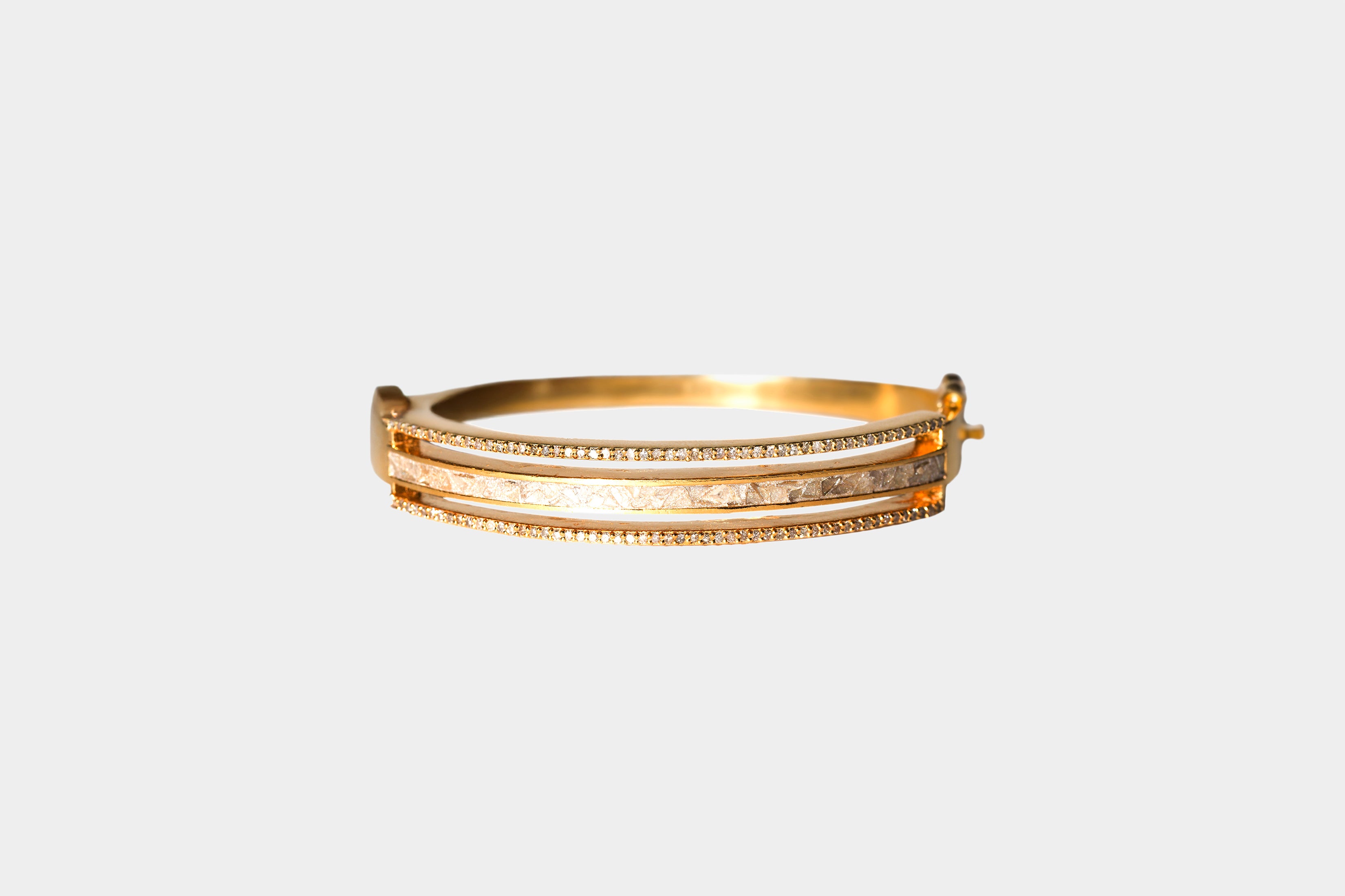 Erraz Gold Vermeil Bangle Bracelet