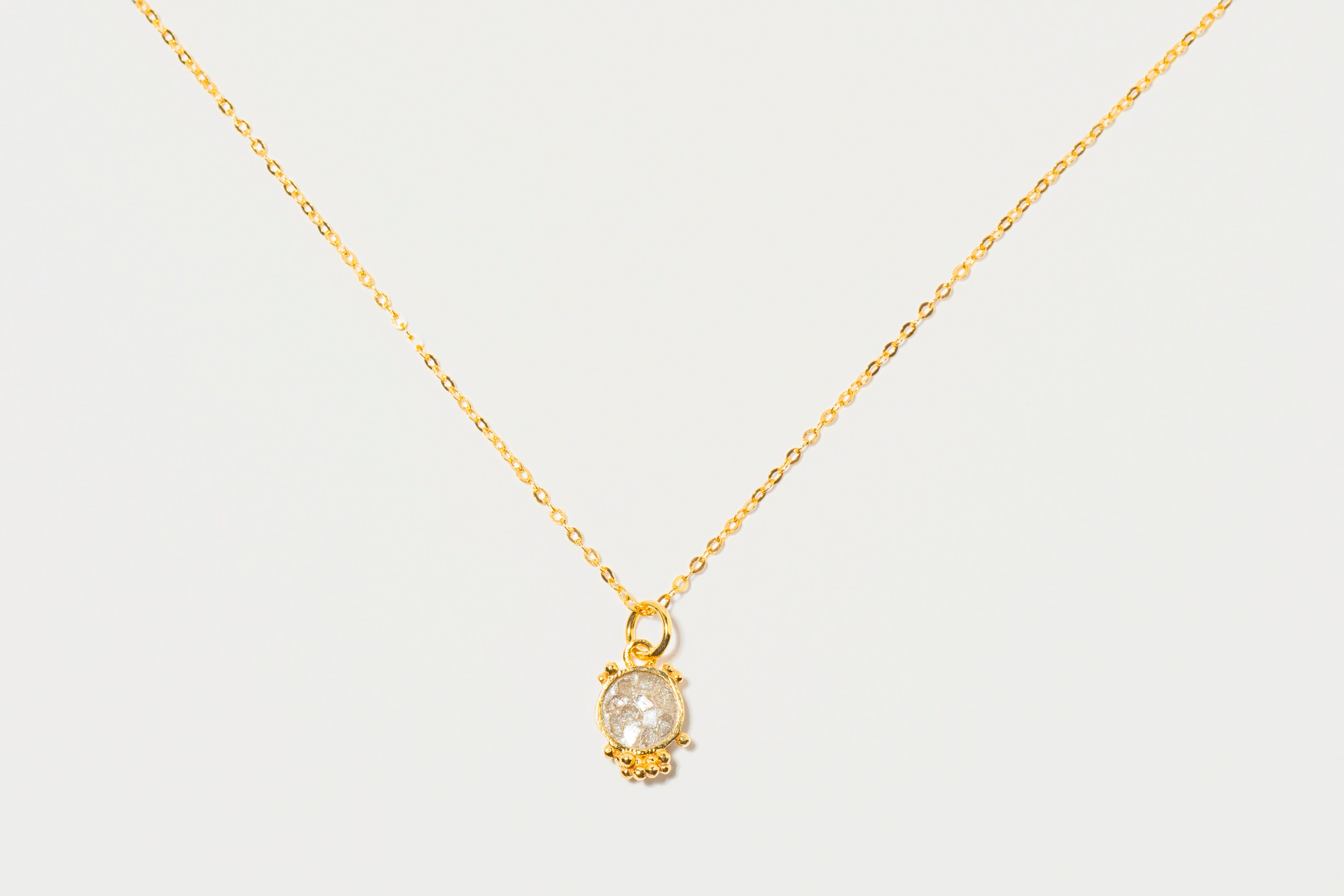 18K Gold Diamond Frida Pendant Necklace | Shana Gulati Jewelry, image size:3300x2200