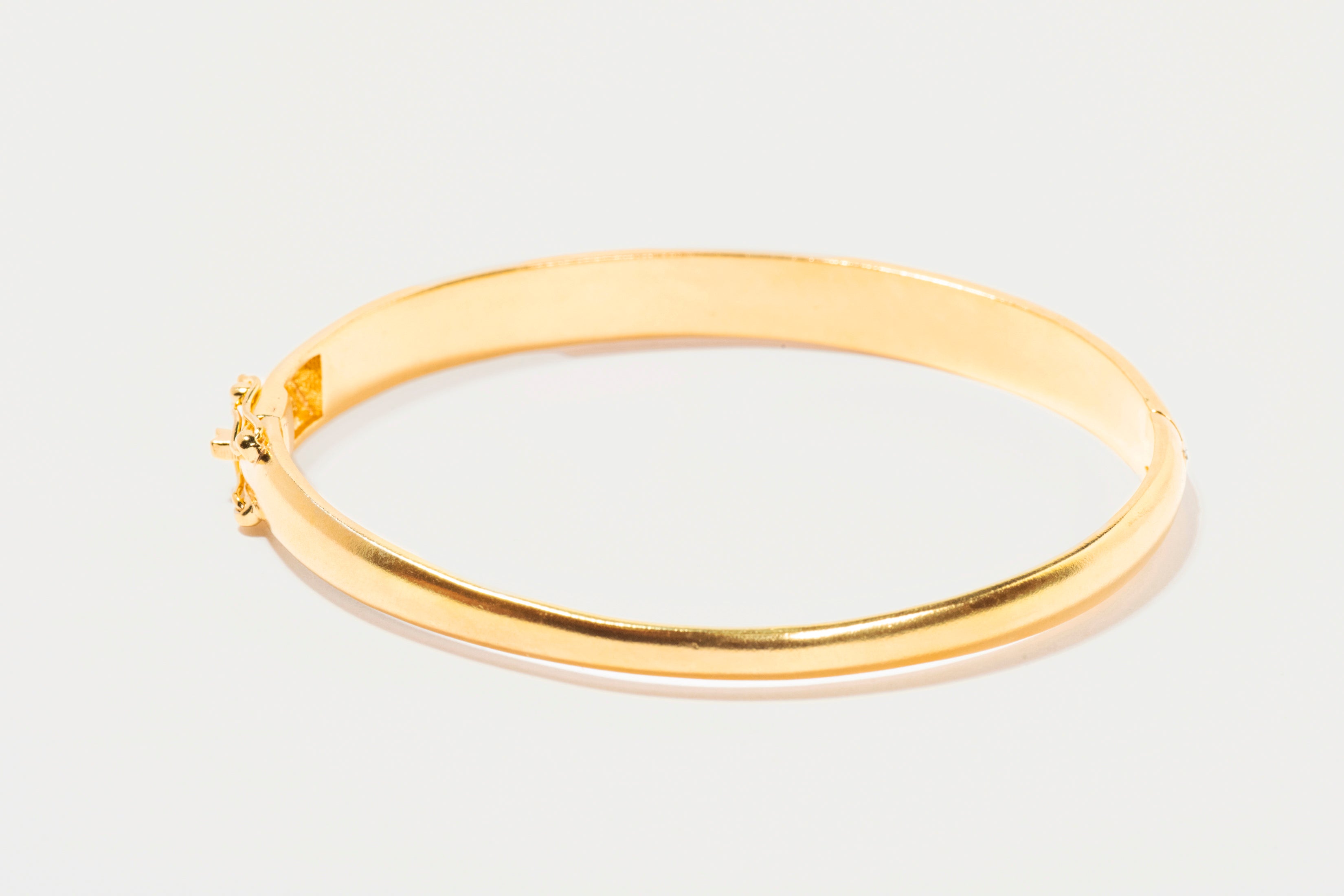 Geluk Gold Vermeil Bangle Bracelet