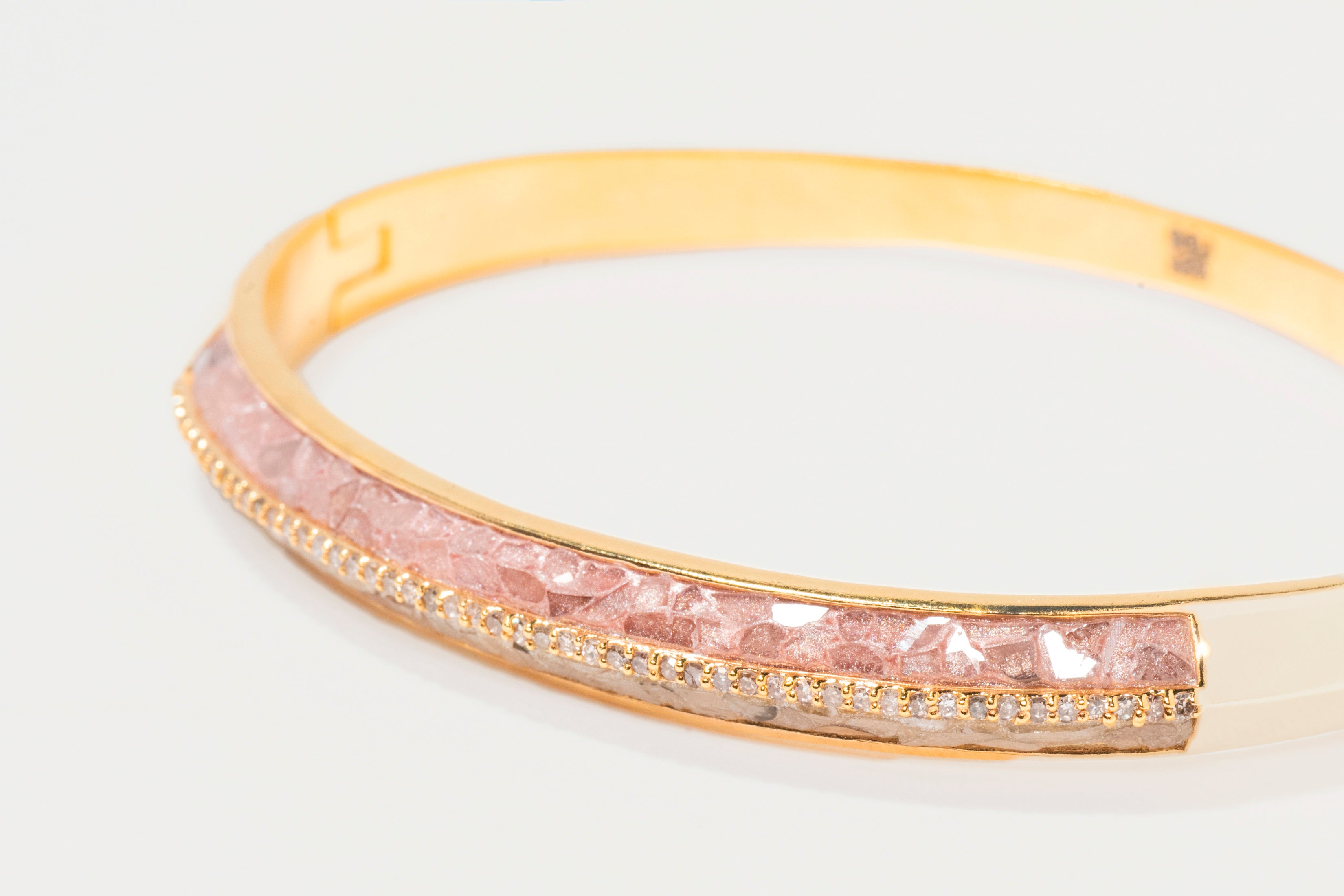 Geluk Gold Vermeil Bangle Bracelet