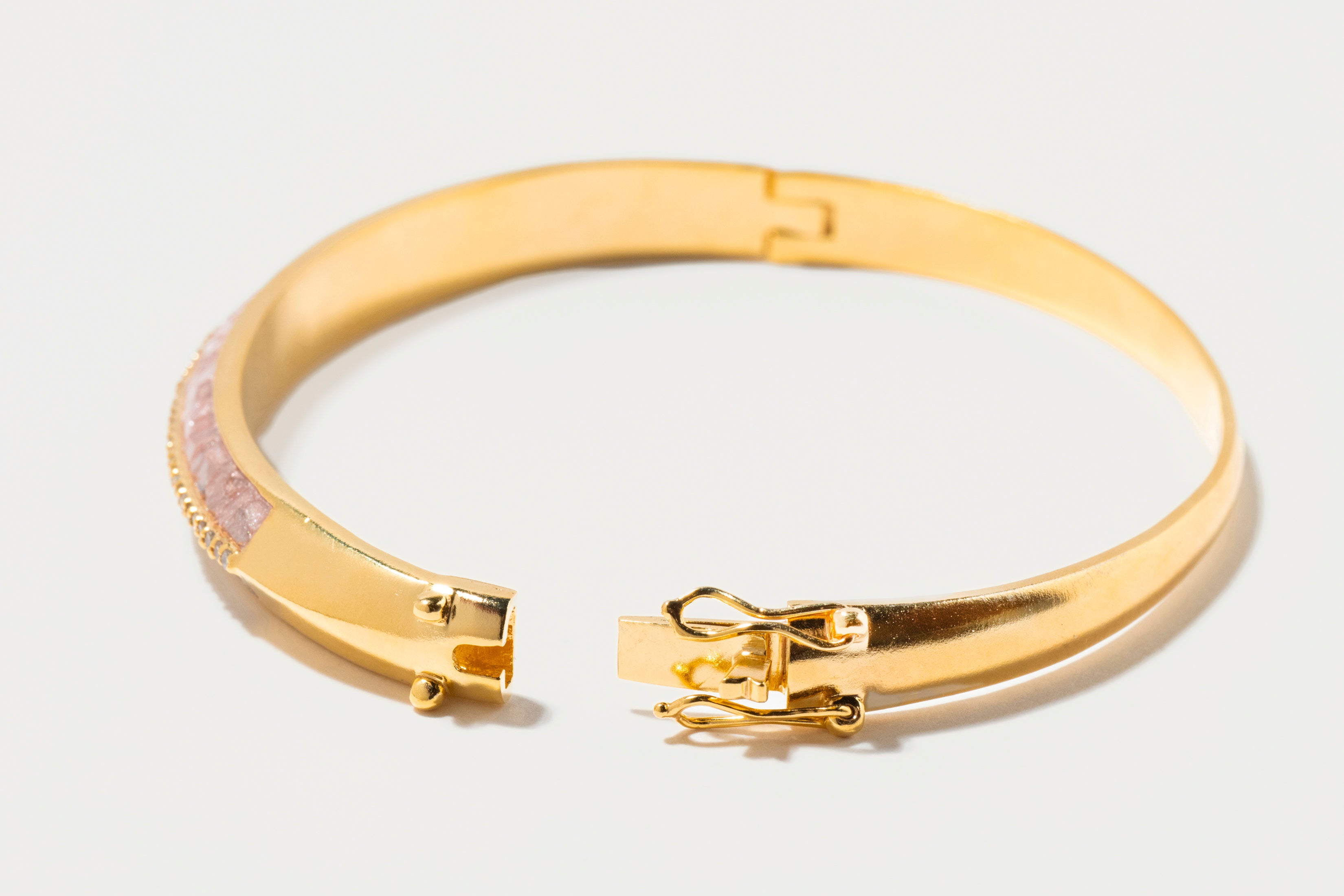 Geluk Gold Vermeil Bangle Bracelet