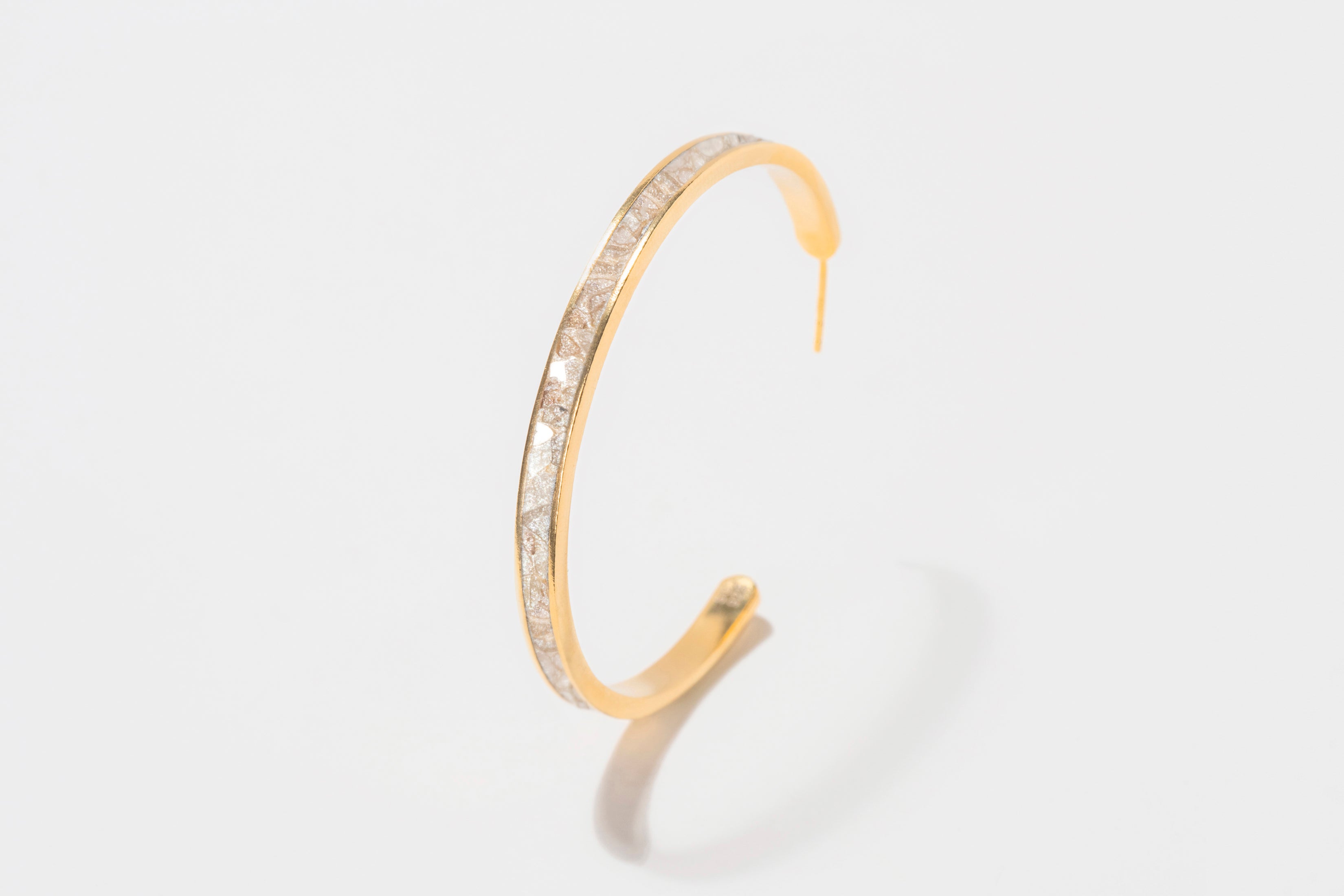 Hapur Large Gold Vermeil Hoop Earrings
