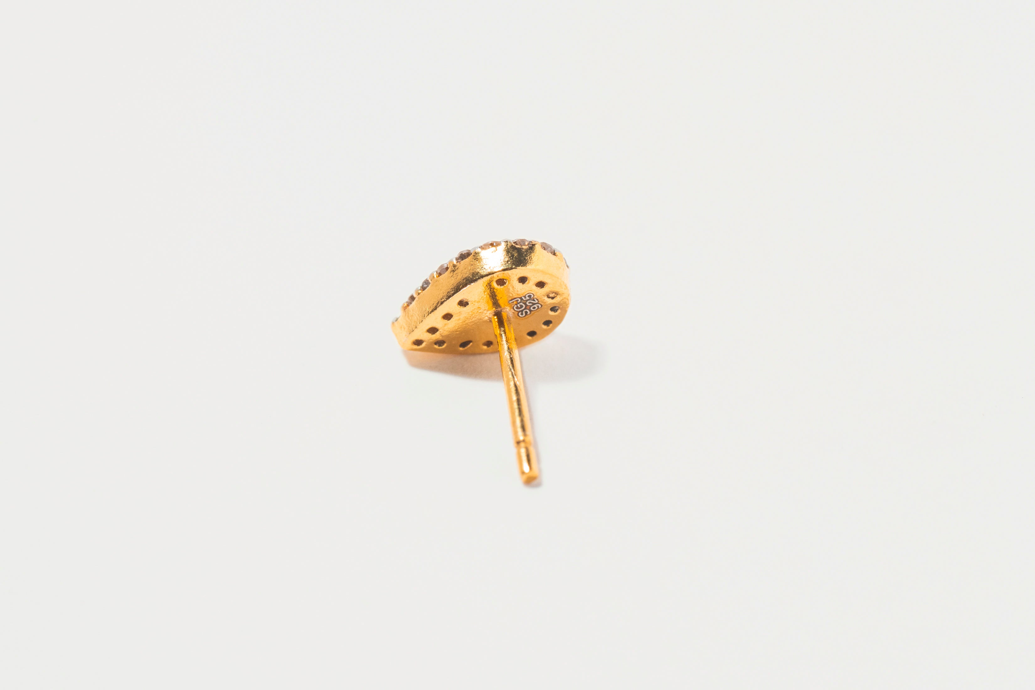 Irving Gold Vermeil Stud Earrings