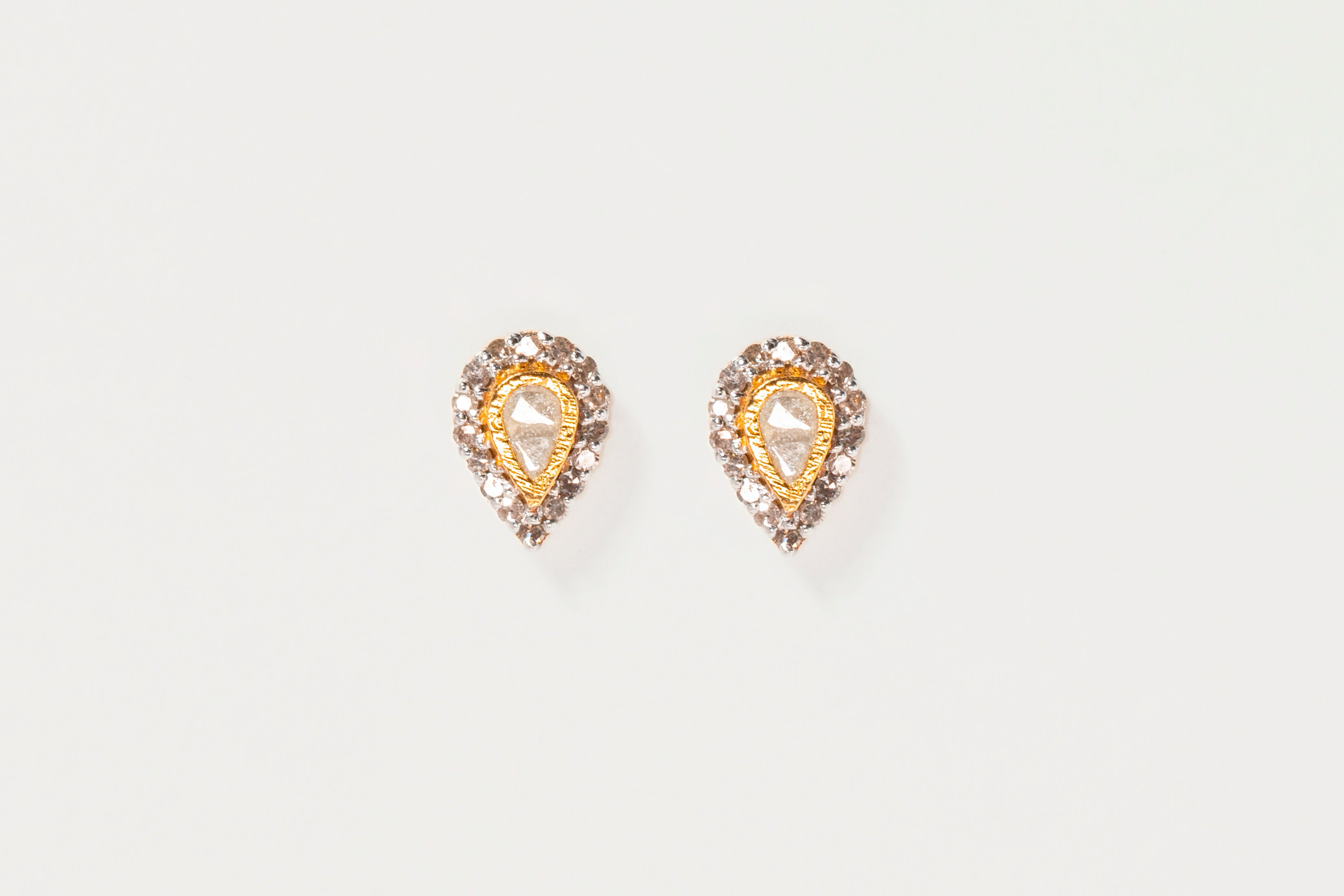 Irving Gold Vermeil Stud Earrings