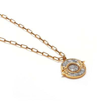 Ishku Gold Vermeil Pendant Necklace