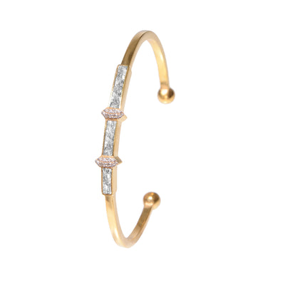 Madison Gold Vermeil Bangle Bracelet