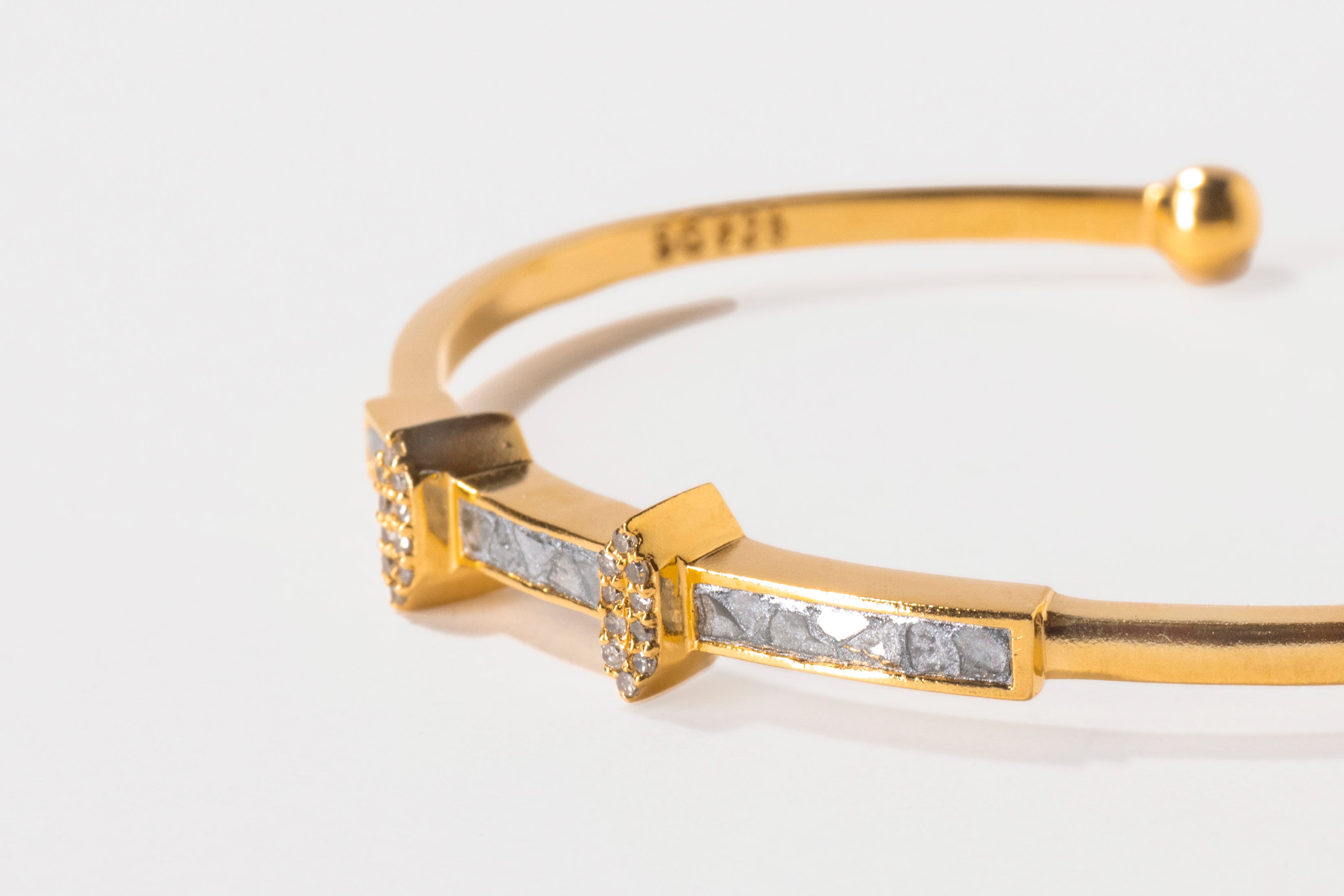 Madison Gold Vermeil Bangle Bracelet