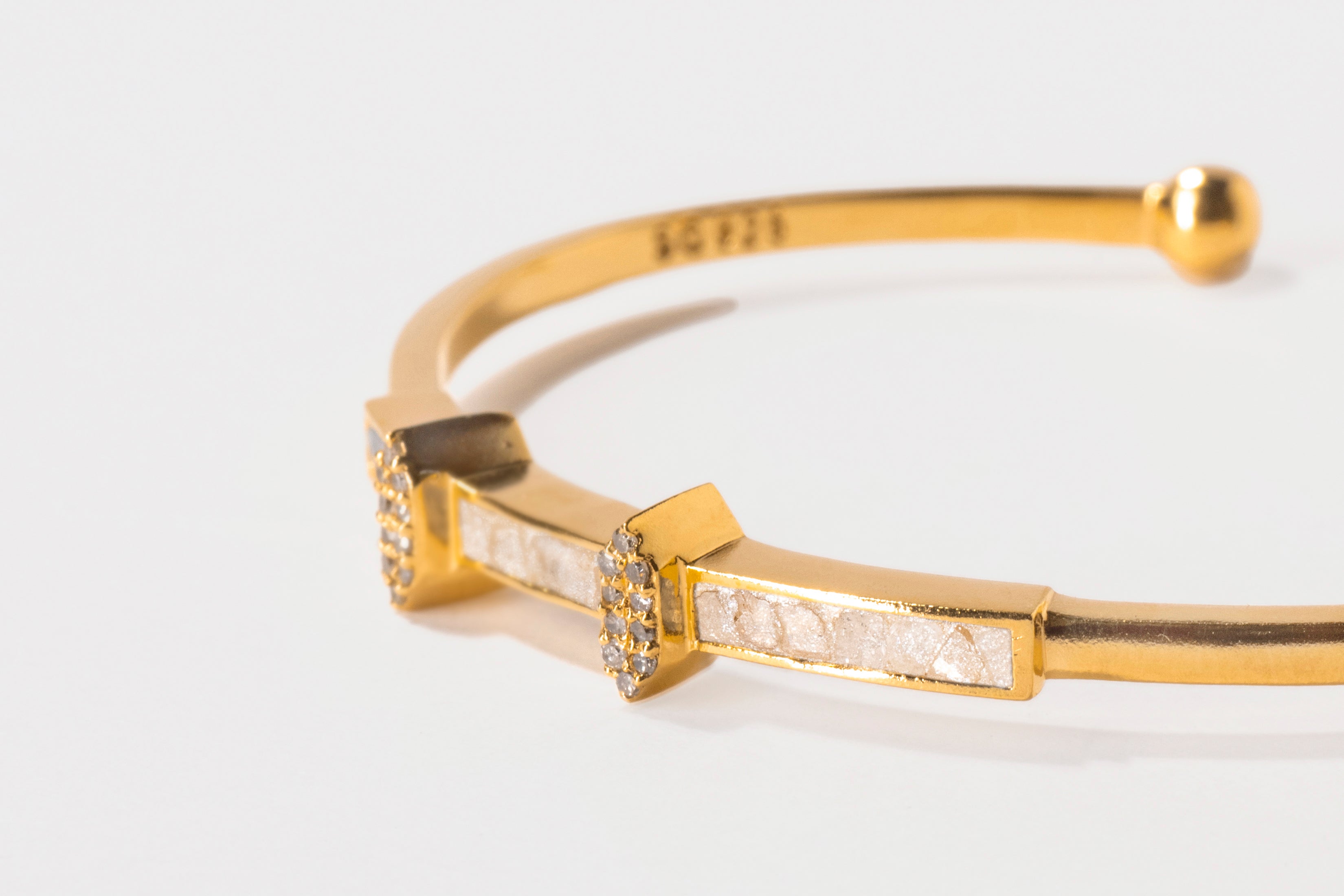 Madison Gold Vermeil Bangle Bracelet