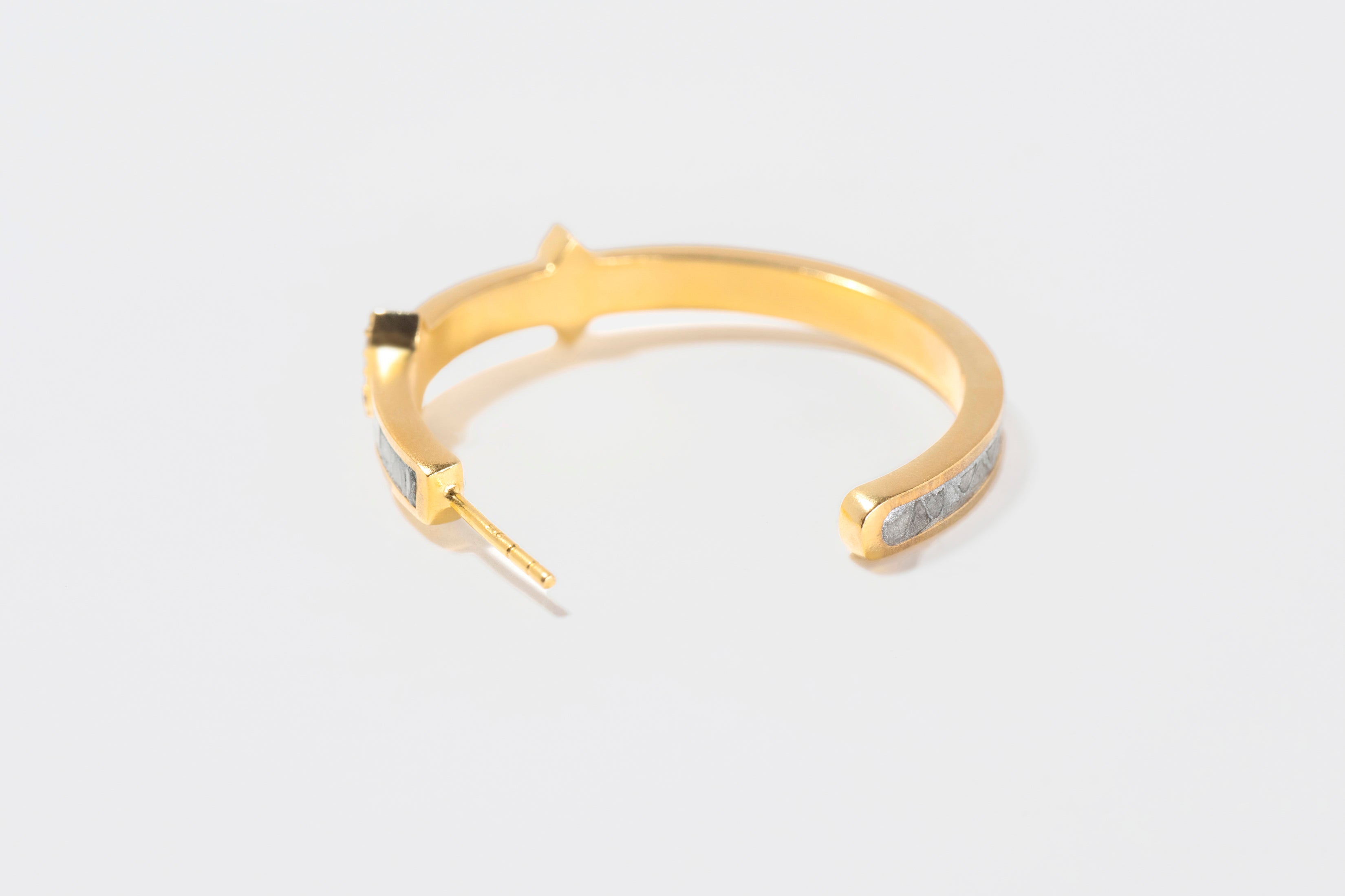 Madison Gold Vermeil Hoop Earrings