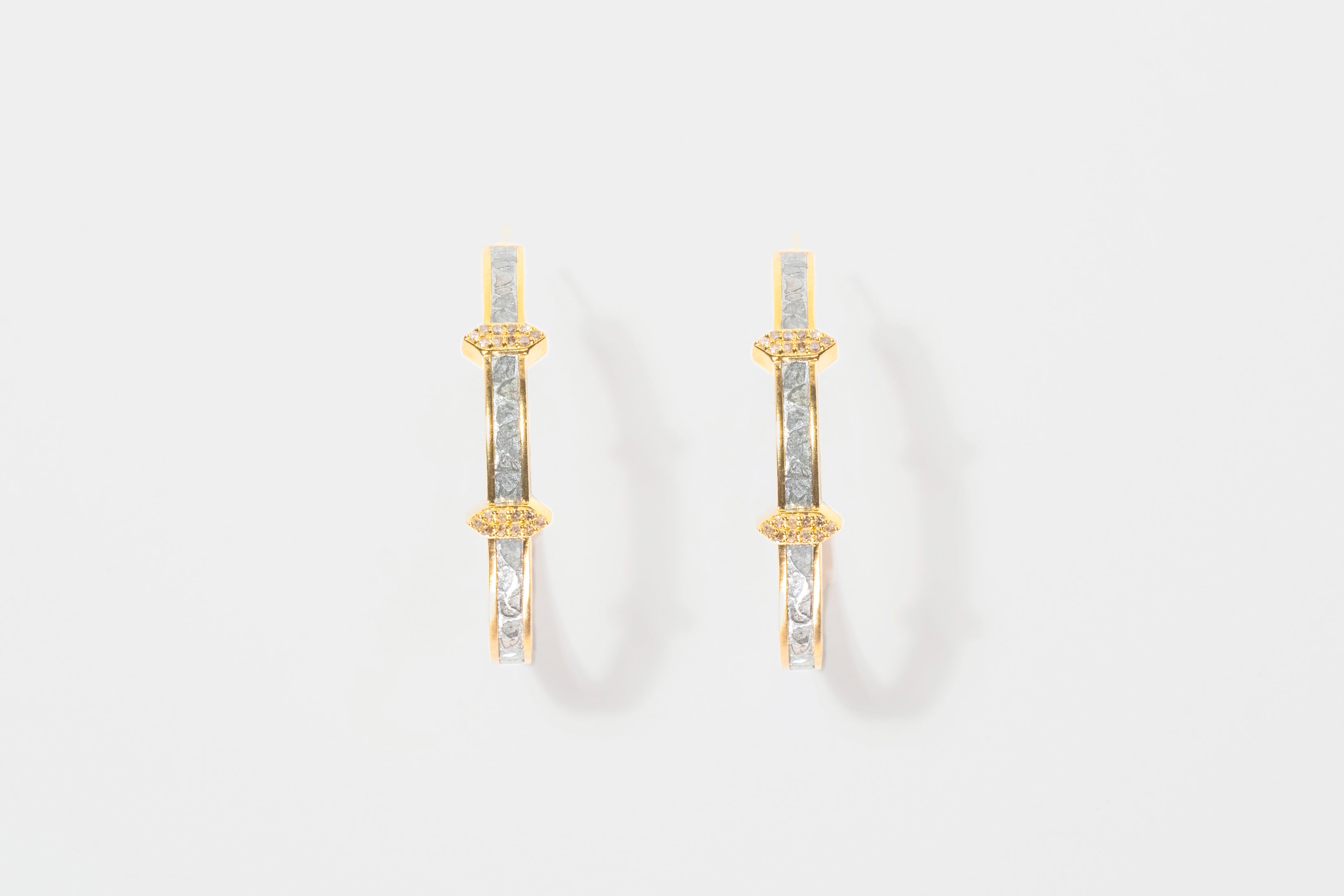 Madison Gold Vermeil Hoop Earrings