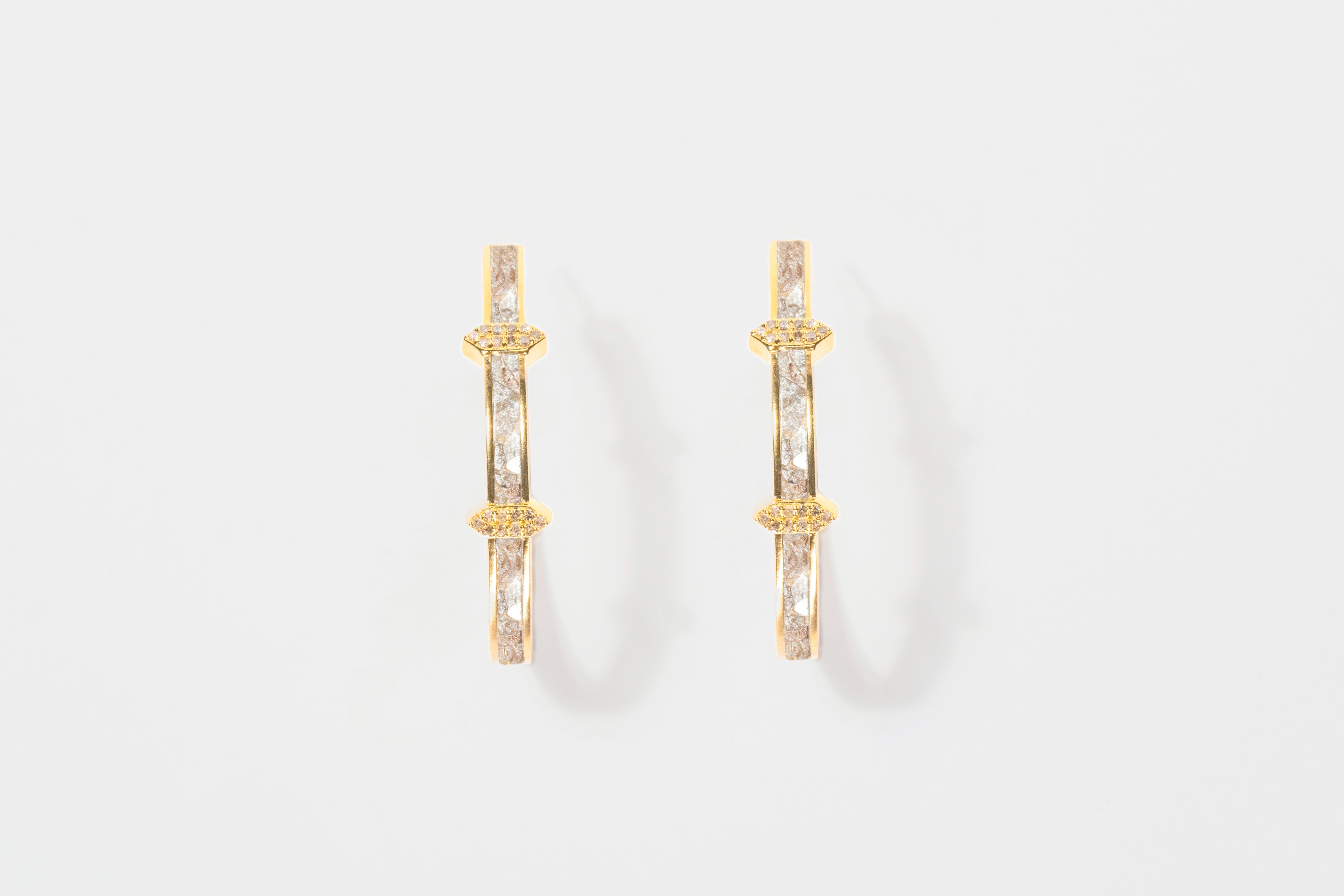 Madison Gold Vermeil Hoop Earrings