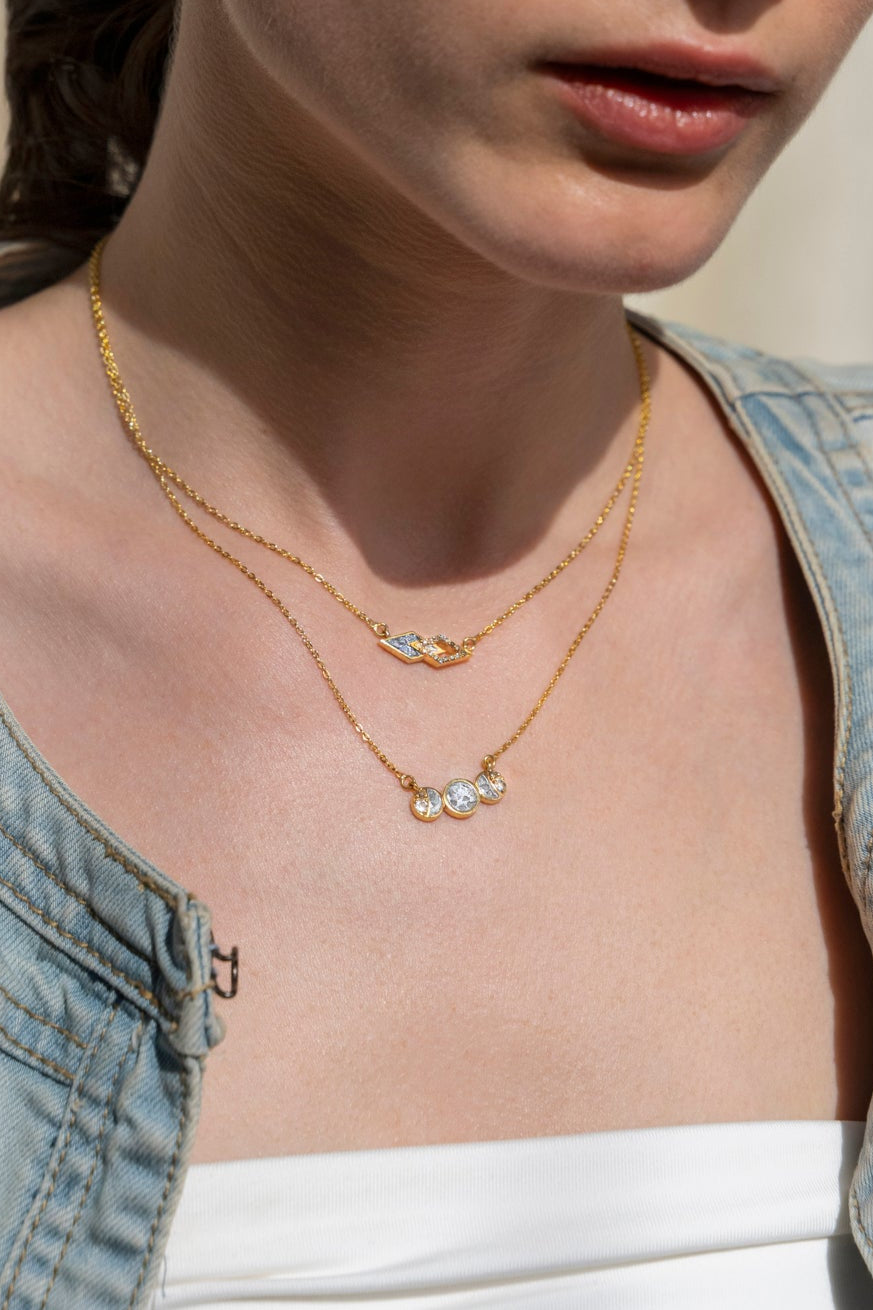 Mika Gold Vermeil Pendant Necklace