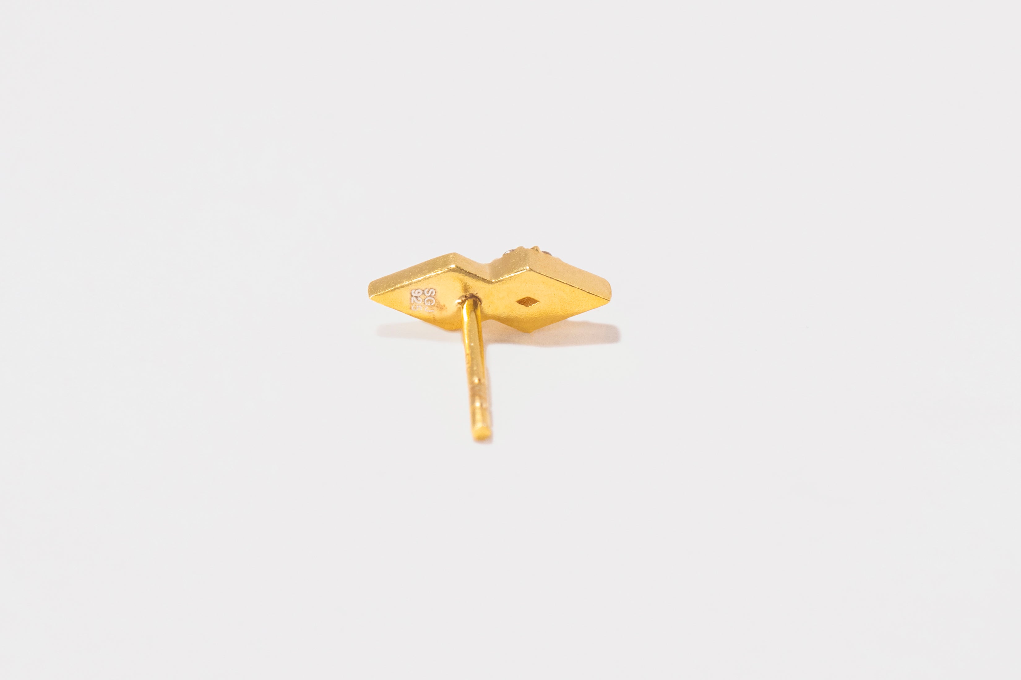 Mika Gold Vermeil Stud Earrings