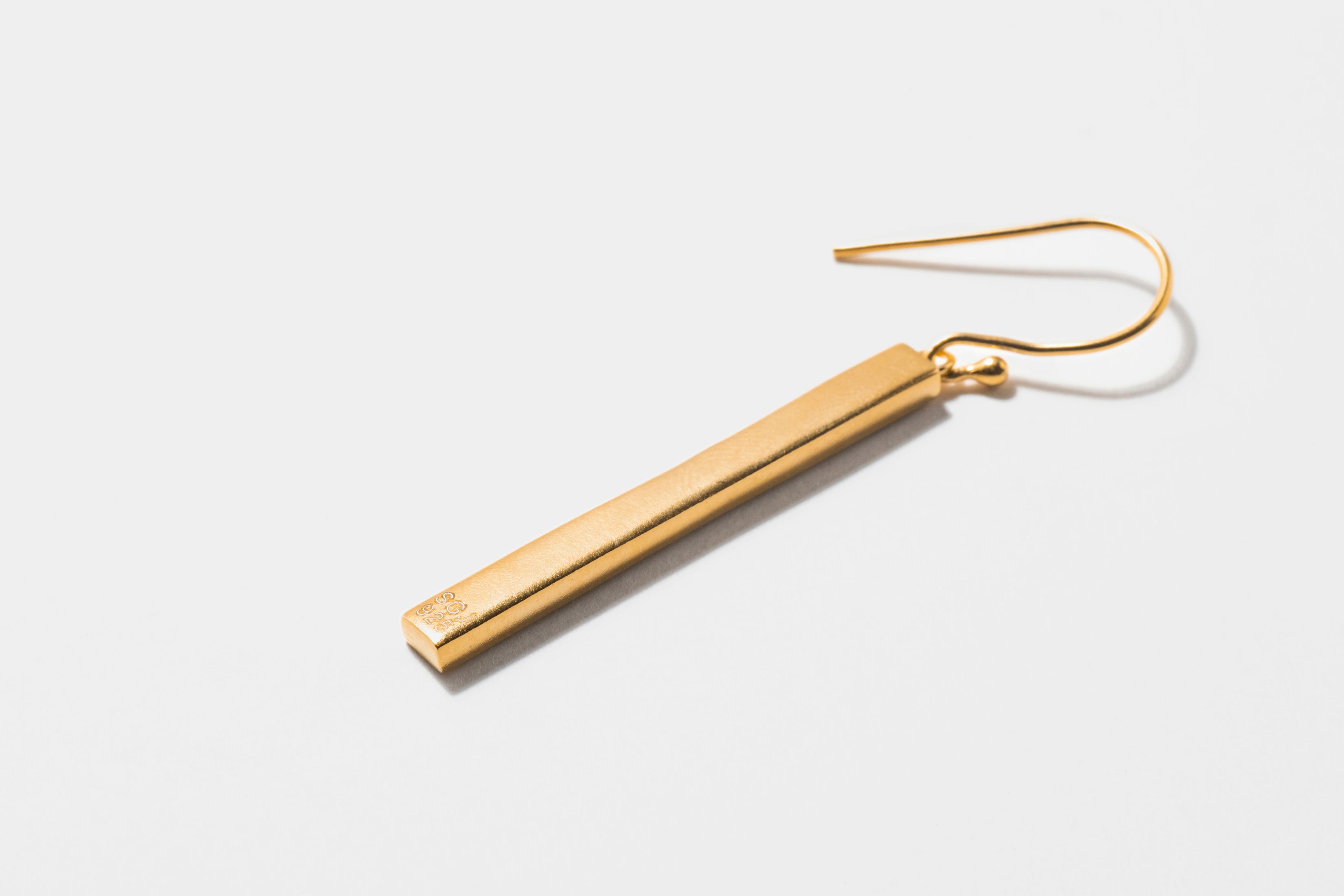 Miladi Medium Gold Vermeil Earrings