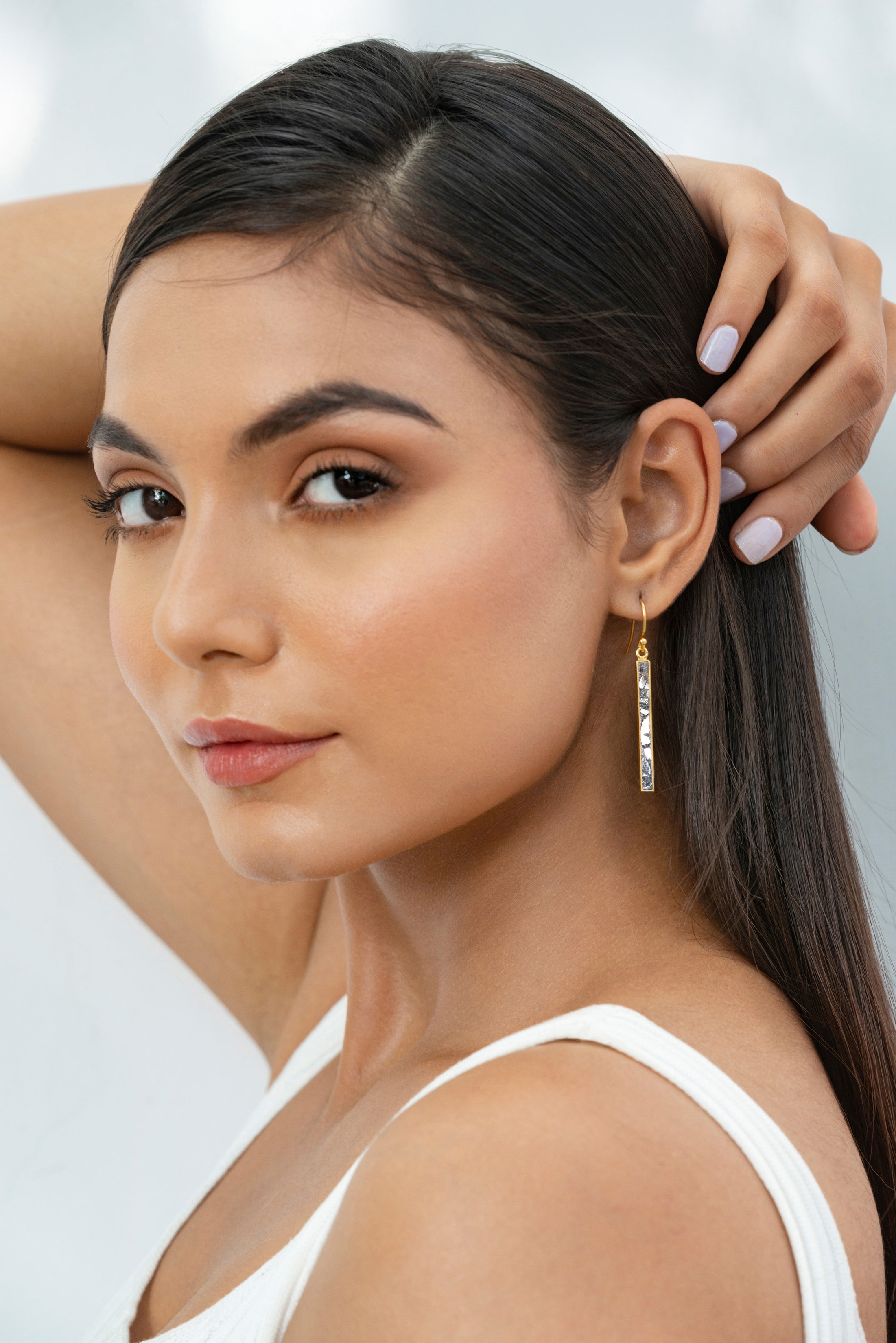 Miladi Medium Gold Vermeil Earrings