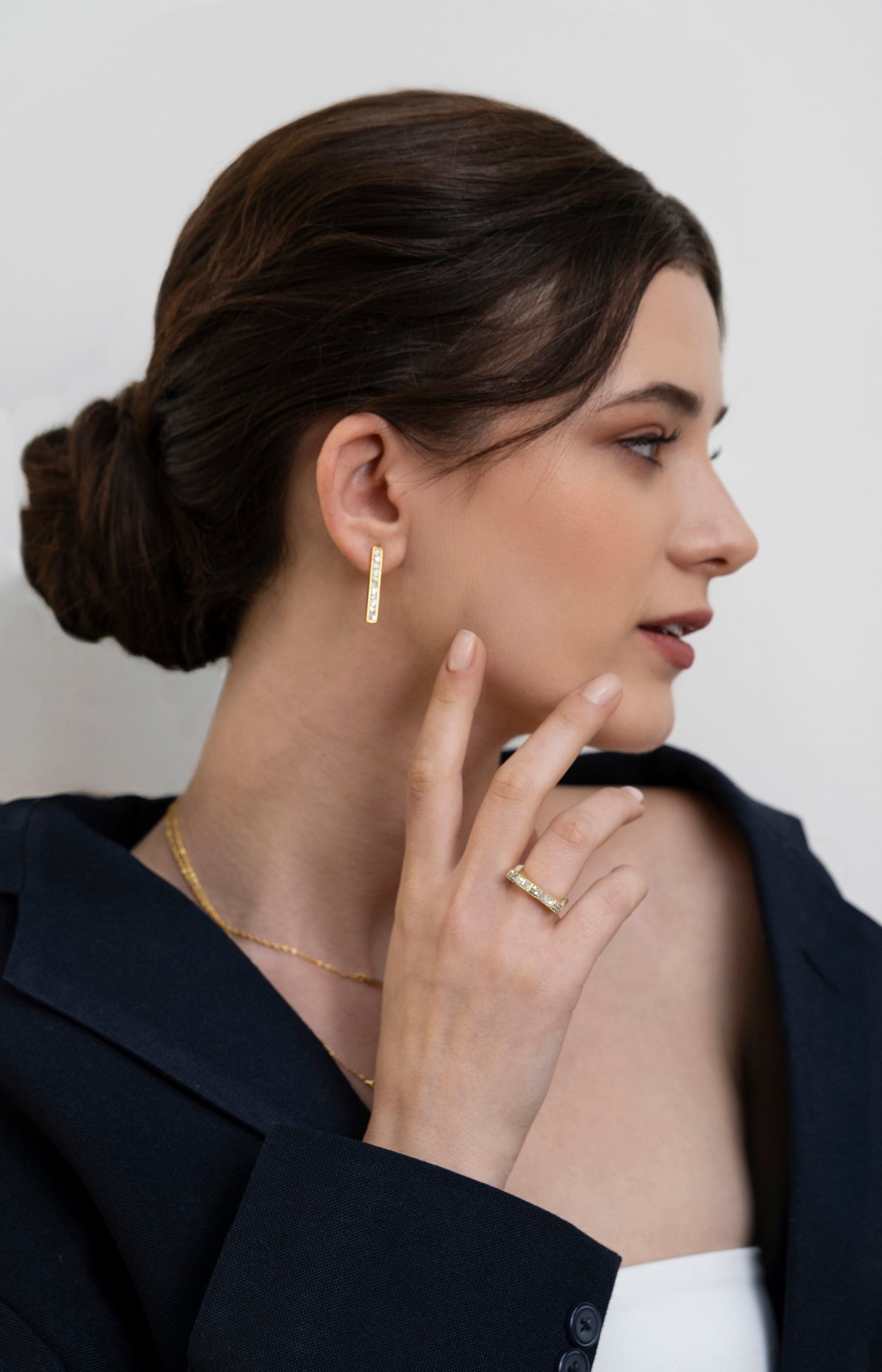 Miladi Small Gold Vermeil Studs Earrings