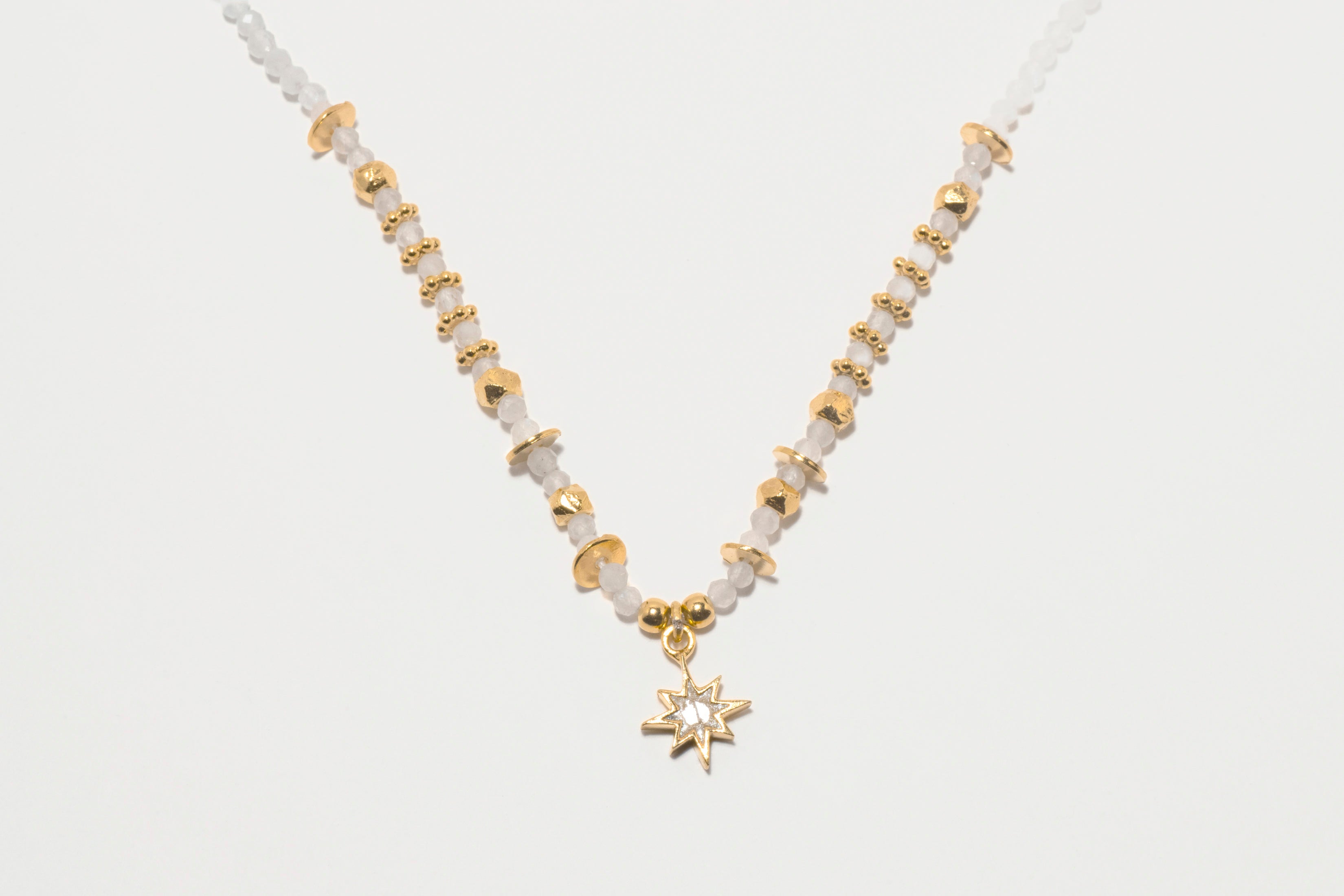 Nash Gold Vermeil Beaded Necklace