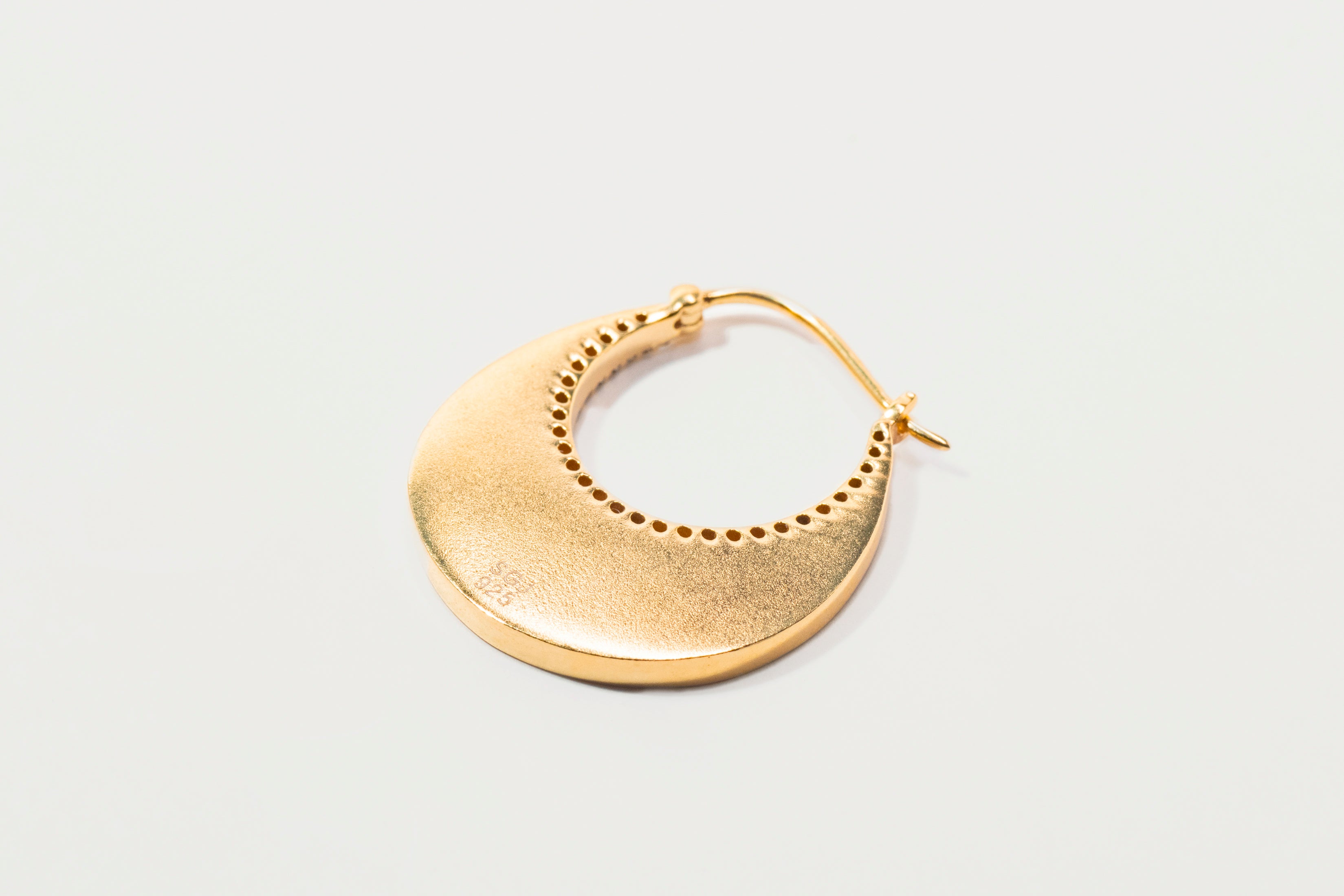 Nin Gold Vermeil Hoop Earrings