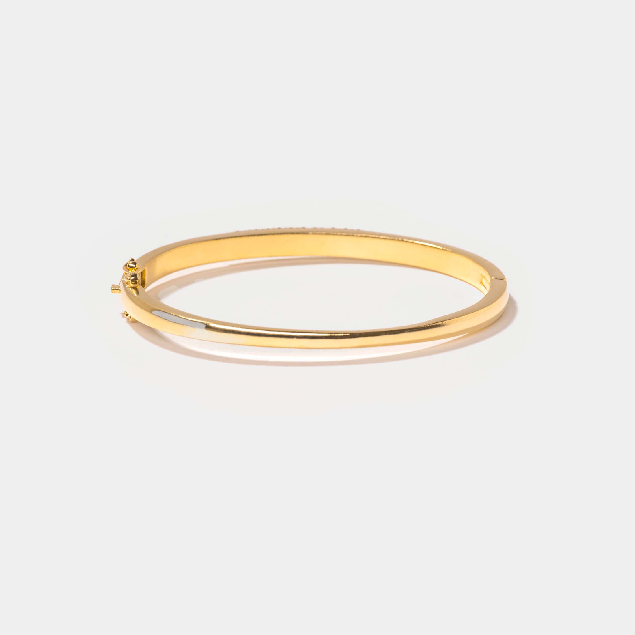 Nyssa Gold Vermeil Bangle Bracelet