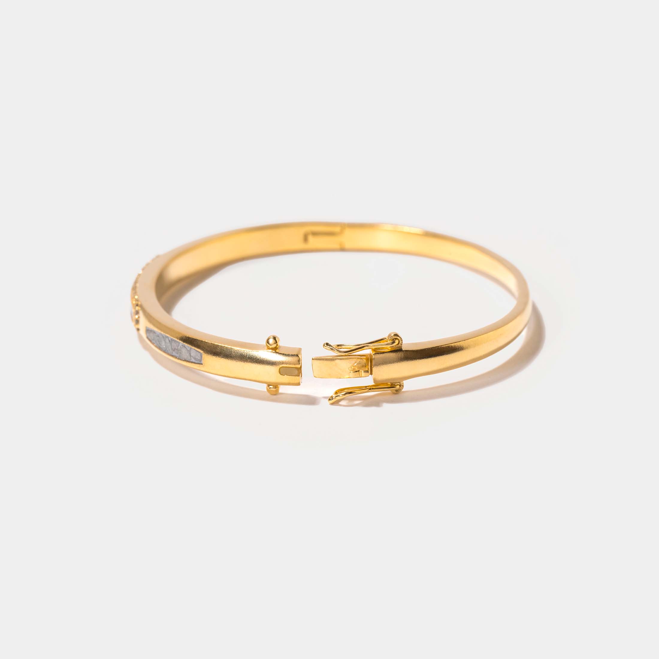 Nyssa Gold Vermeil Bangle Bracelet