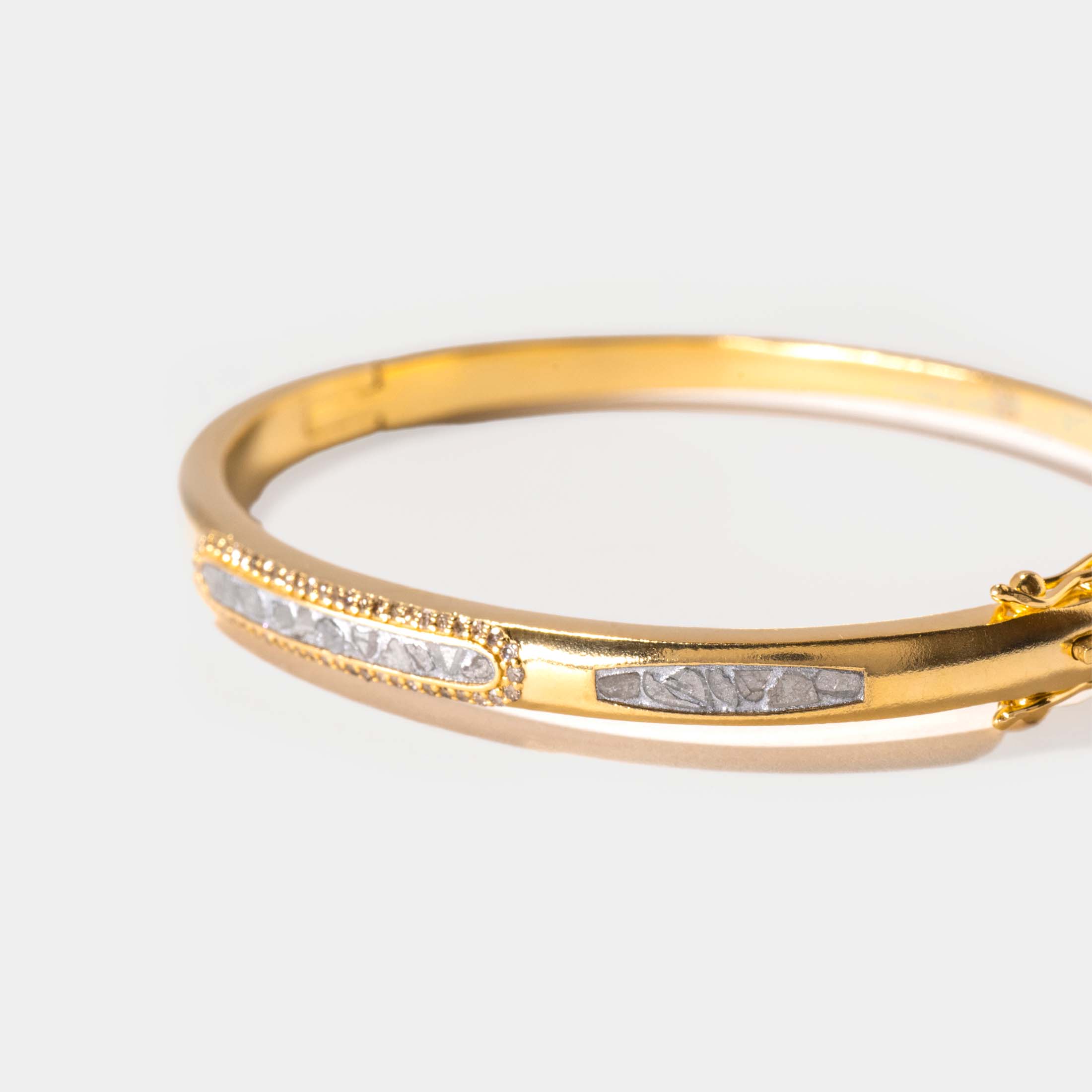 Nyssa Gold Vermeil Bangle Bracelet
