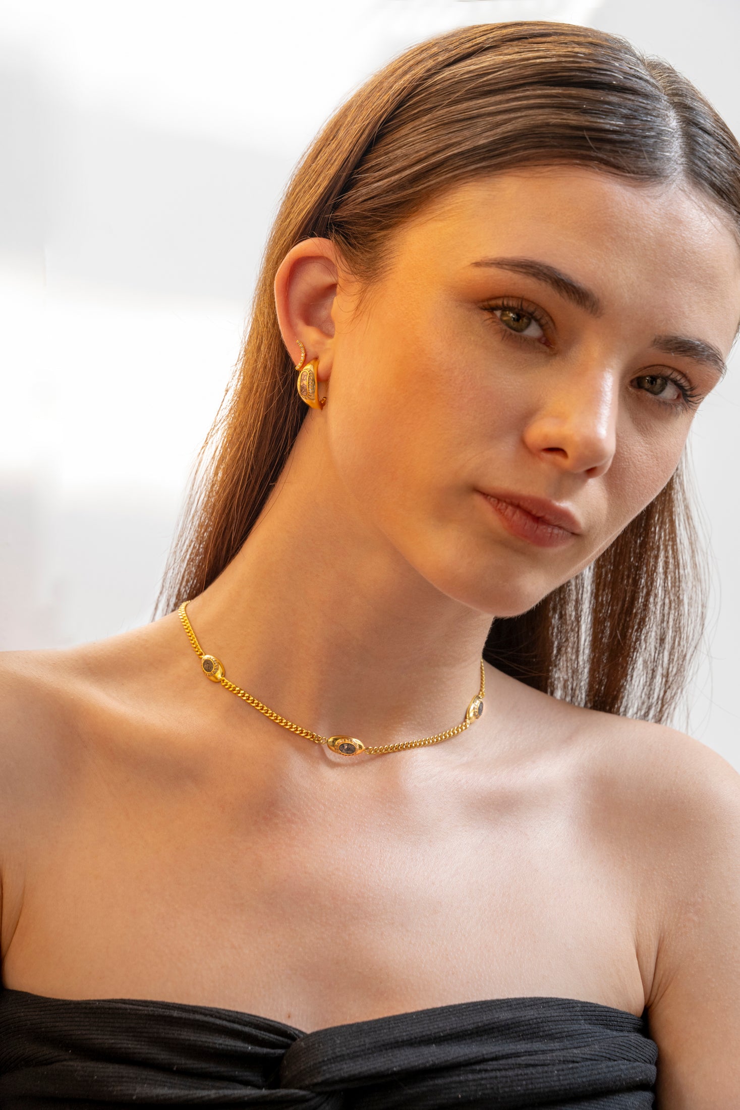 Oriana Gold Vermeil Necklace