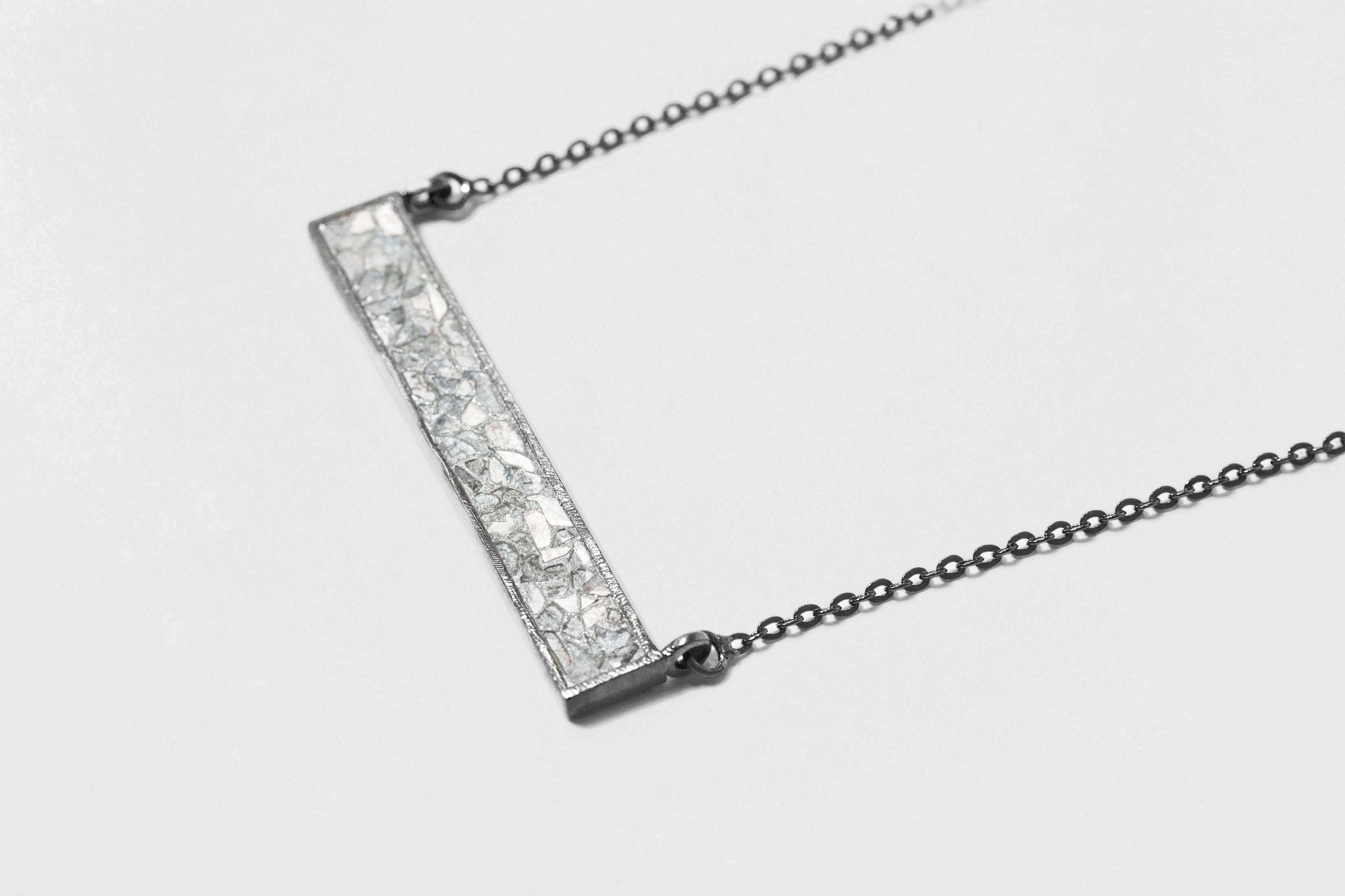Rosera Oxidized Silver Pendant Necklace