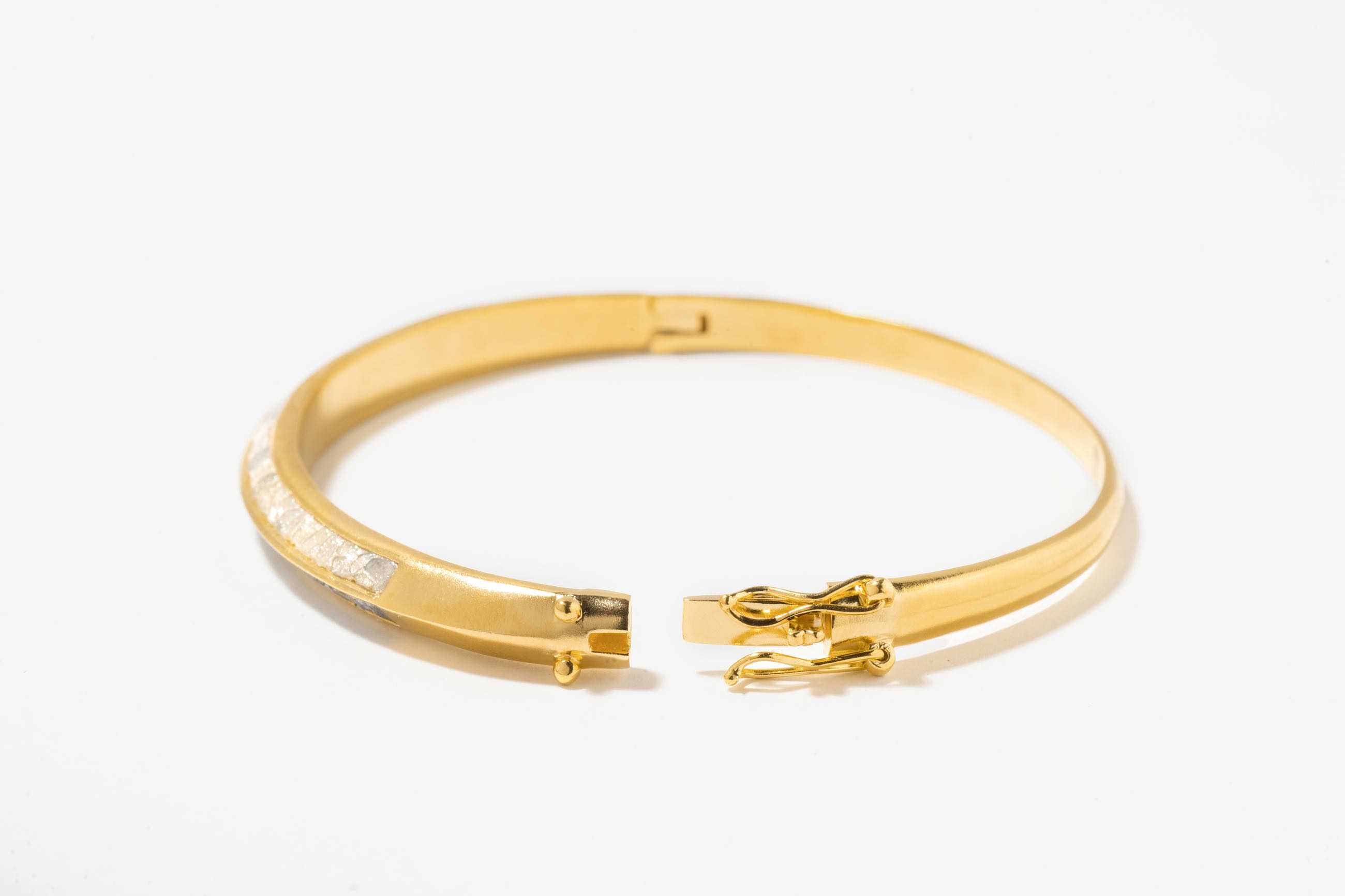 Sasta Gold Vermeil Bangle Bracelet