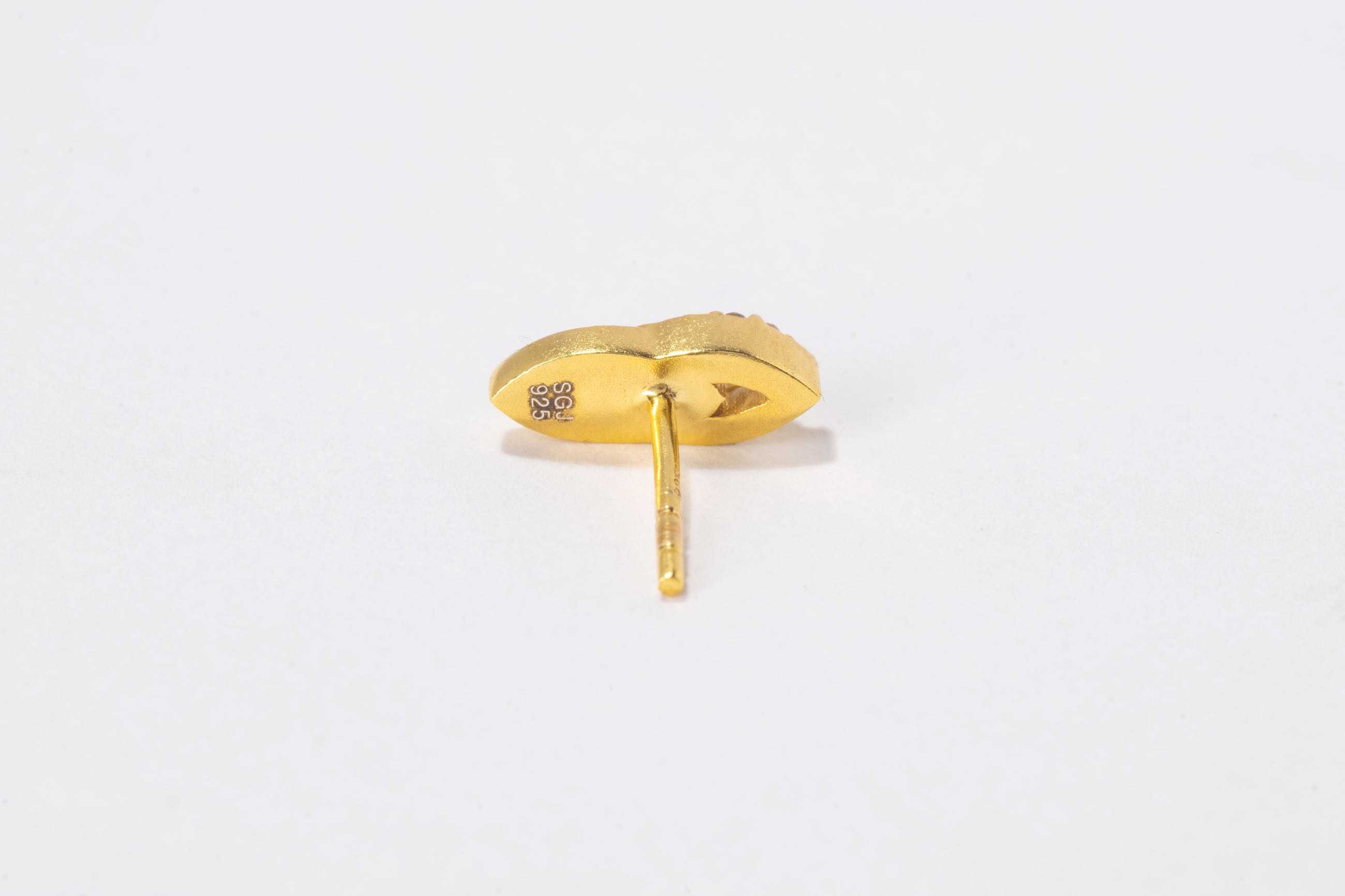 Yara Gold Vermeil Stud Earrings