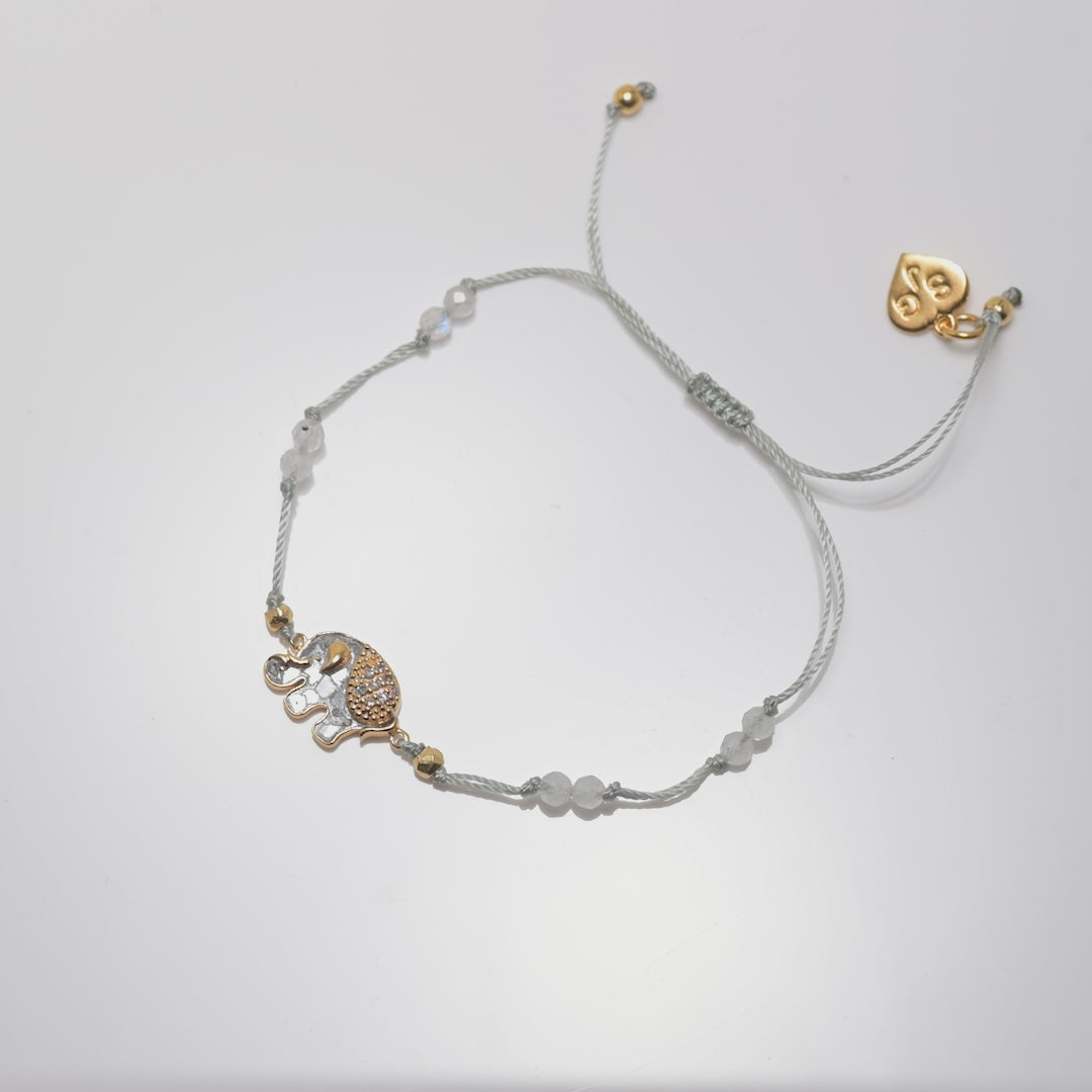 Elephant Gold Vermeil Bracelet
