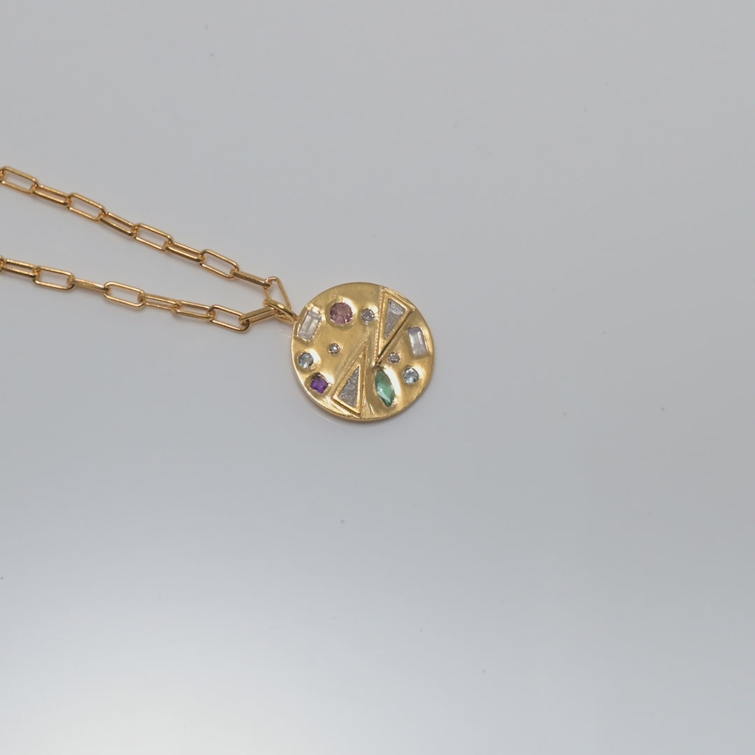 Marfee Gold Vermeil Pendant Necklace