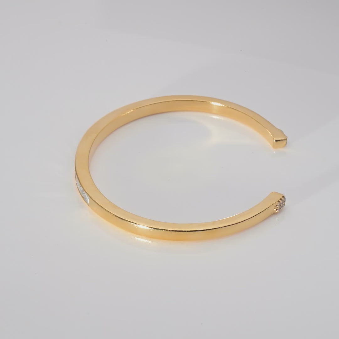 Hapur Gold Vermeil Bangle Bracelet
