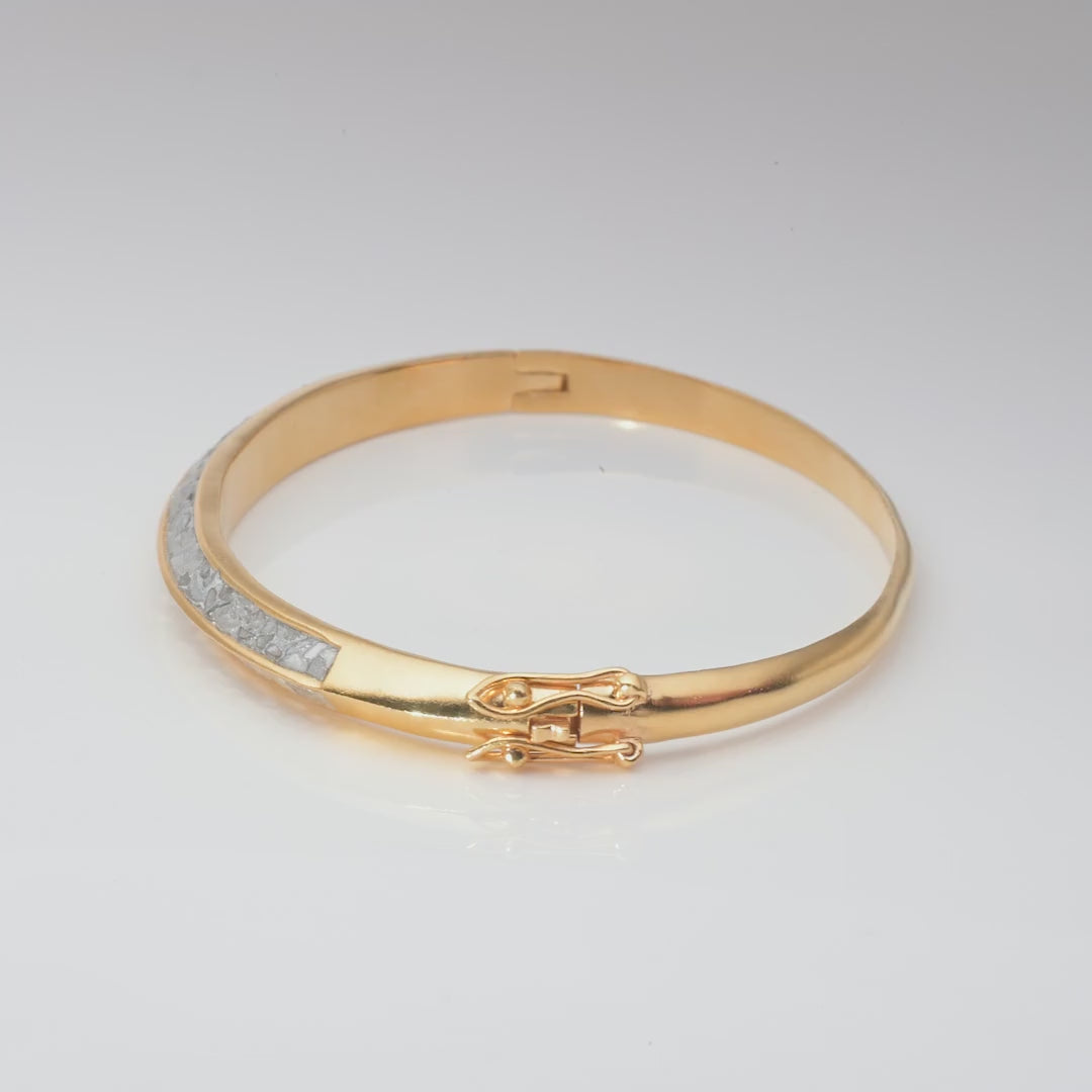 Sasta Gold Vermeil Bangle Bracelet