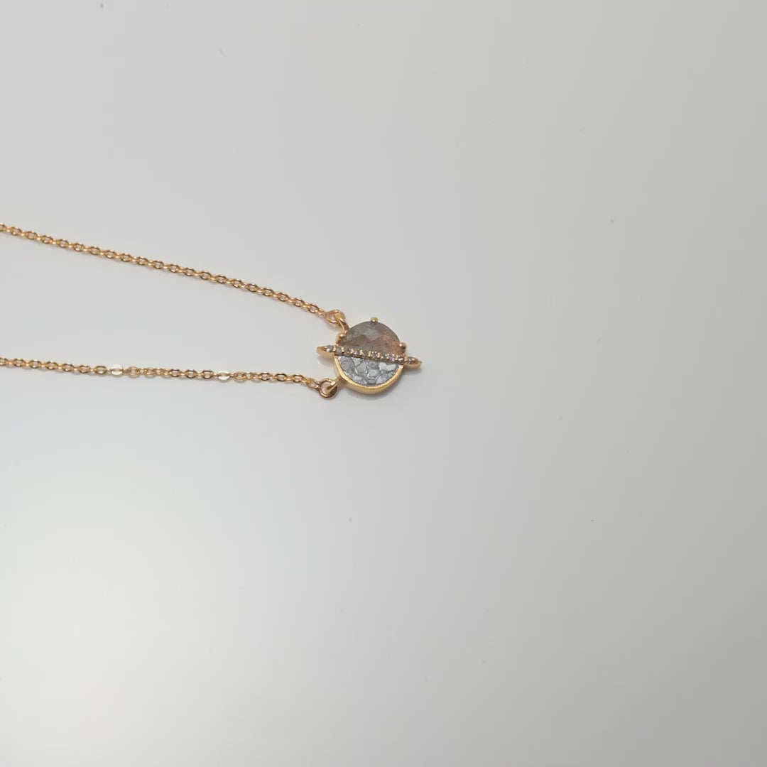 Elson Mini Gold Vermeil Pendant Necklace