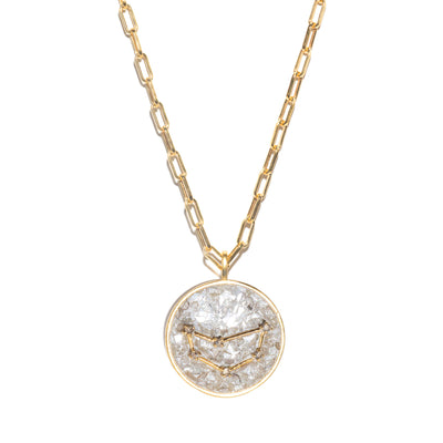 Capricorn Gold Vermeil Pendant Necklace