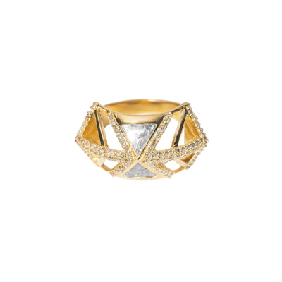 Stesti Gold Vermeil Ring