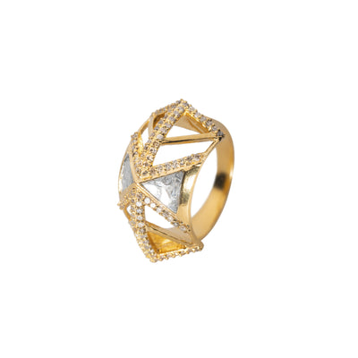 Stesti Gold Vermeil Ring