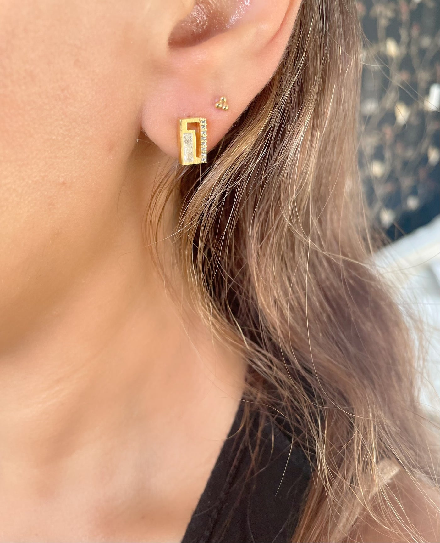 Syml Gold Vermeil Stud Earrings
