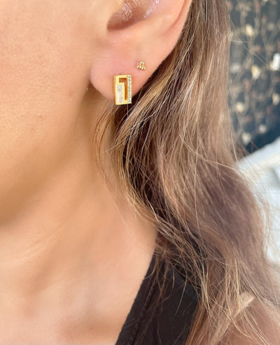 Syml Gold Vermeil Stud Earrings