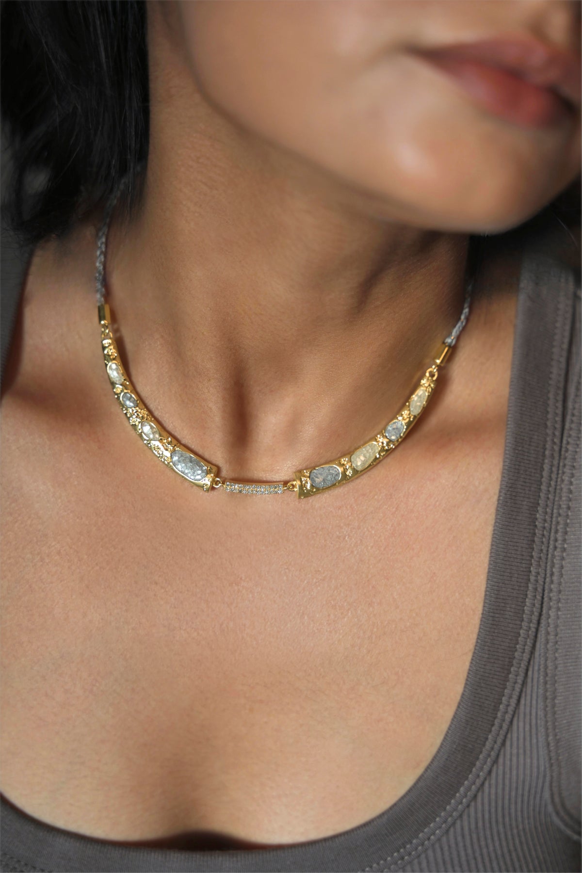 Valo Gold Vermeil Collar Necklace