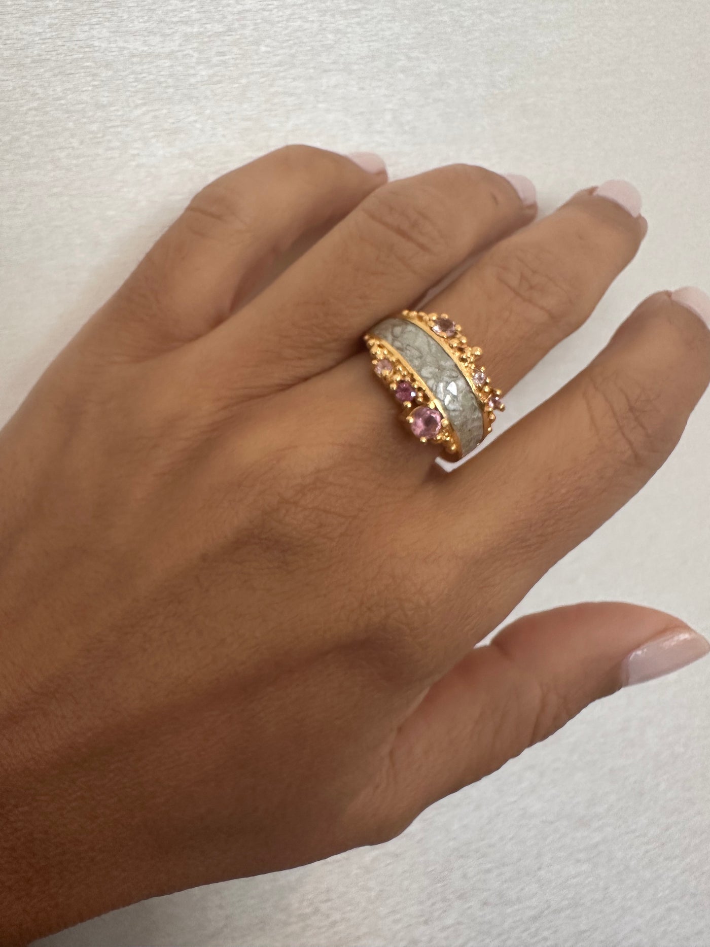 Lottie YG Gold Vermeil Ring