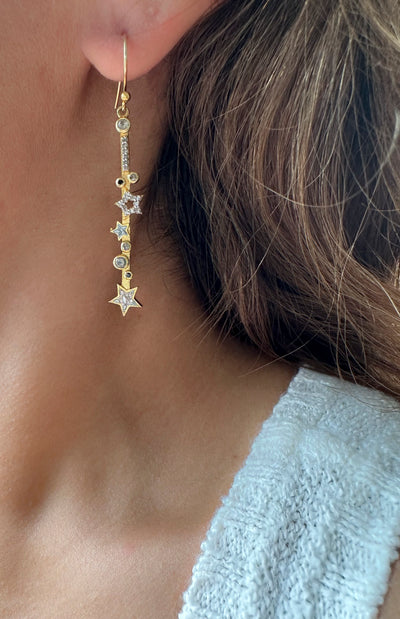 Orion Earrings Gold Vermeil