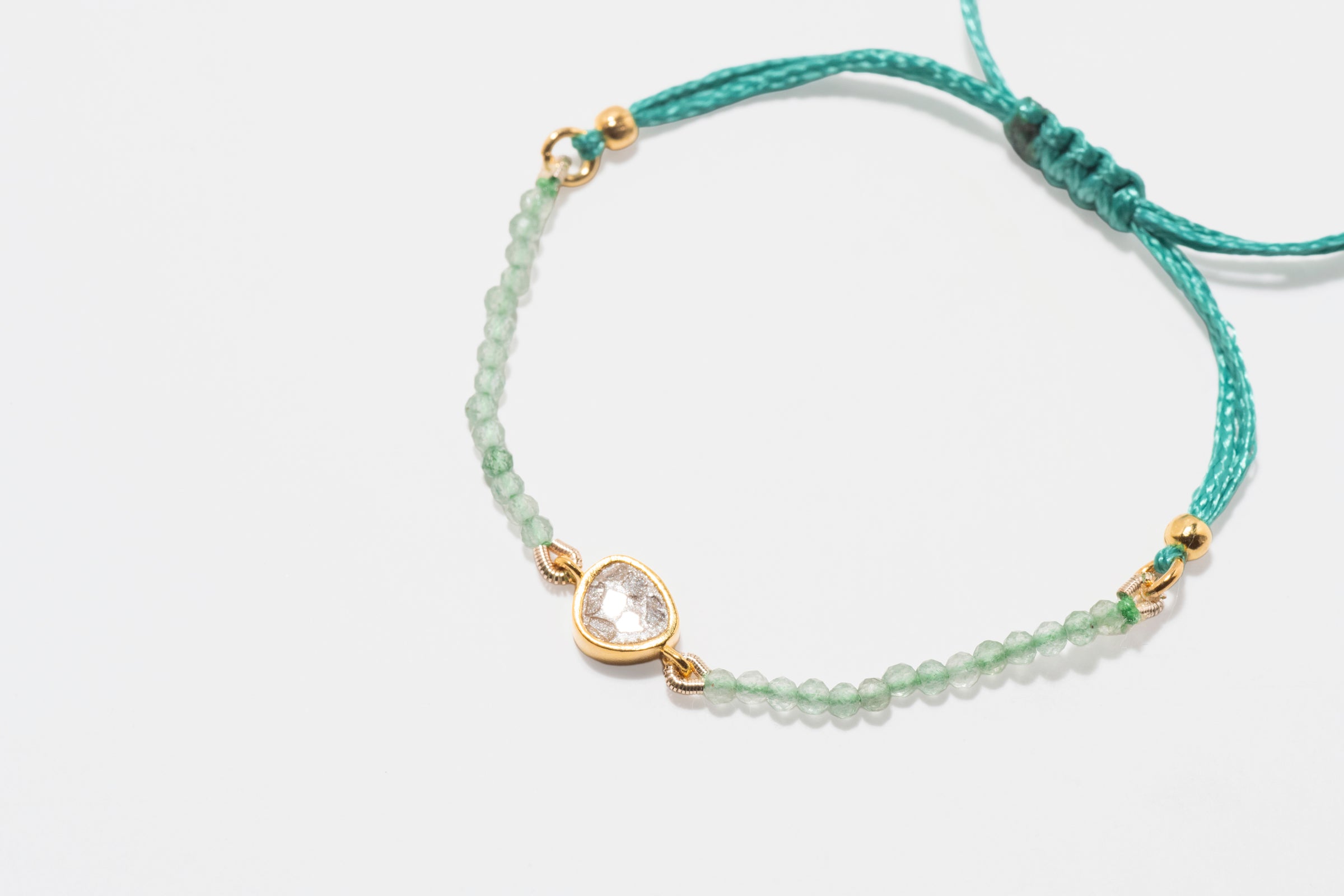Janiza Organic Beaded Gold Vermeil Bracelet